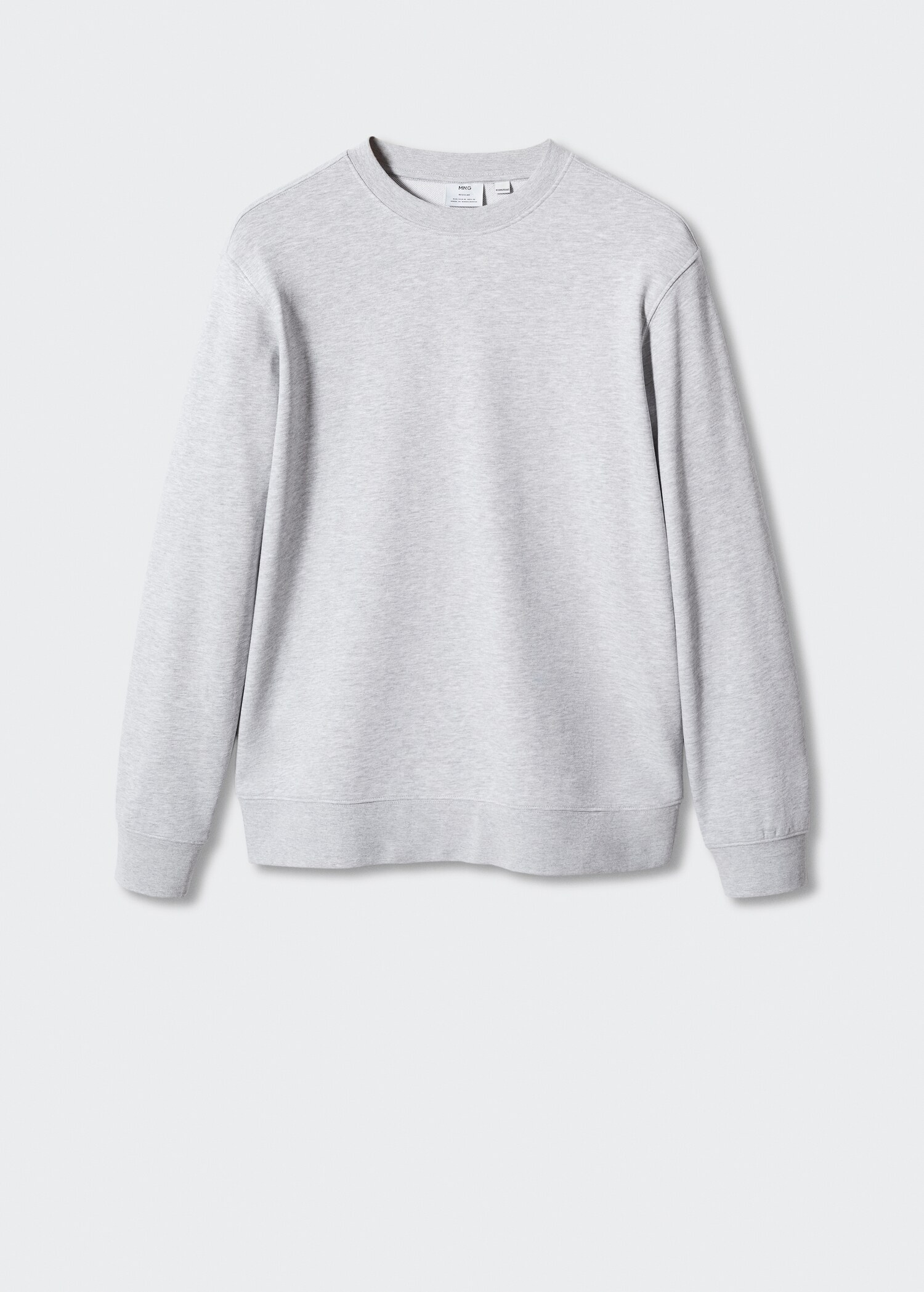 Lätt sweatshirt bomull - Artikel utan modell