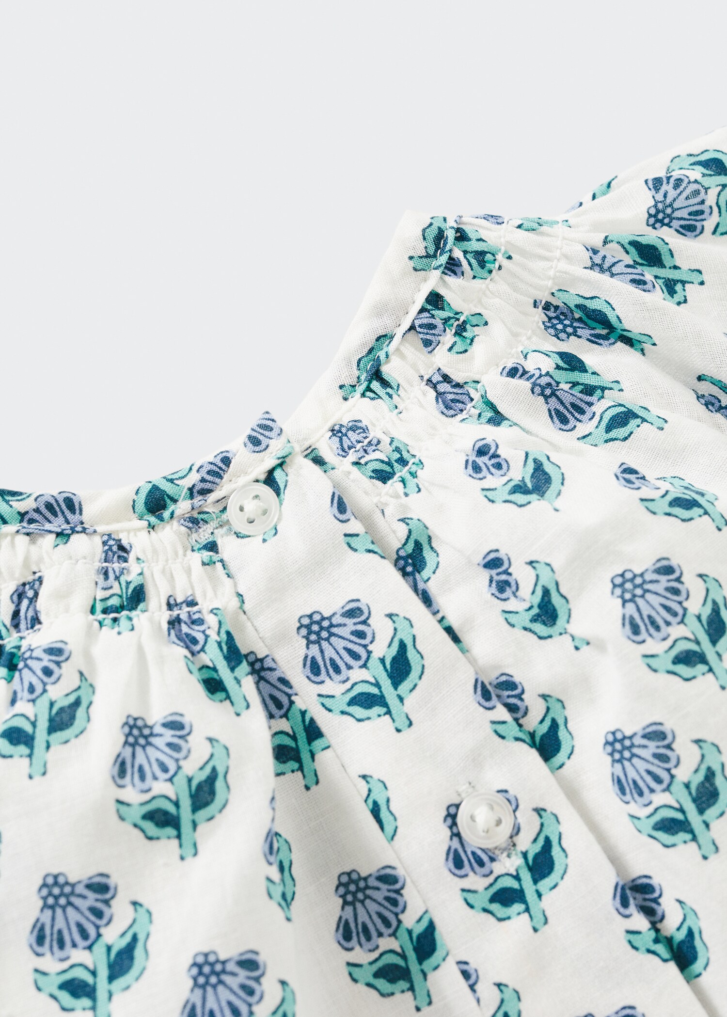 Cotton dress and nappy cover - Details of the article 0