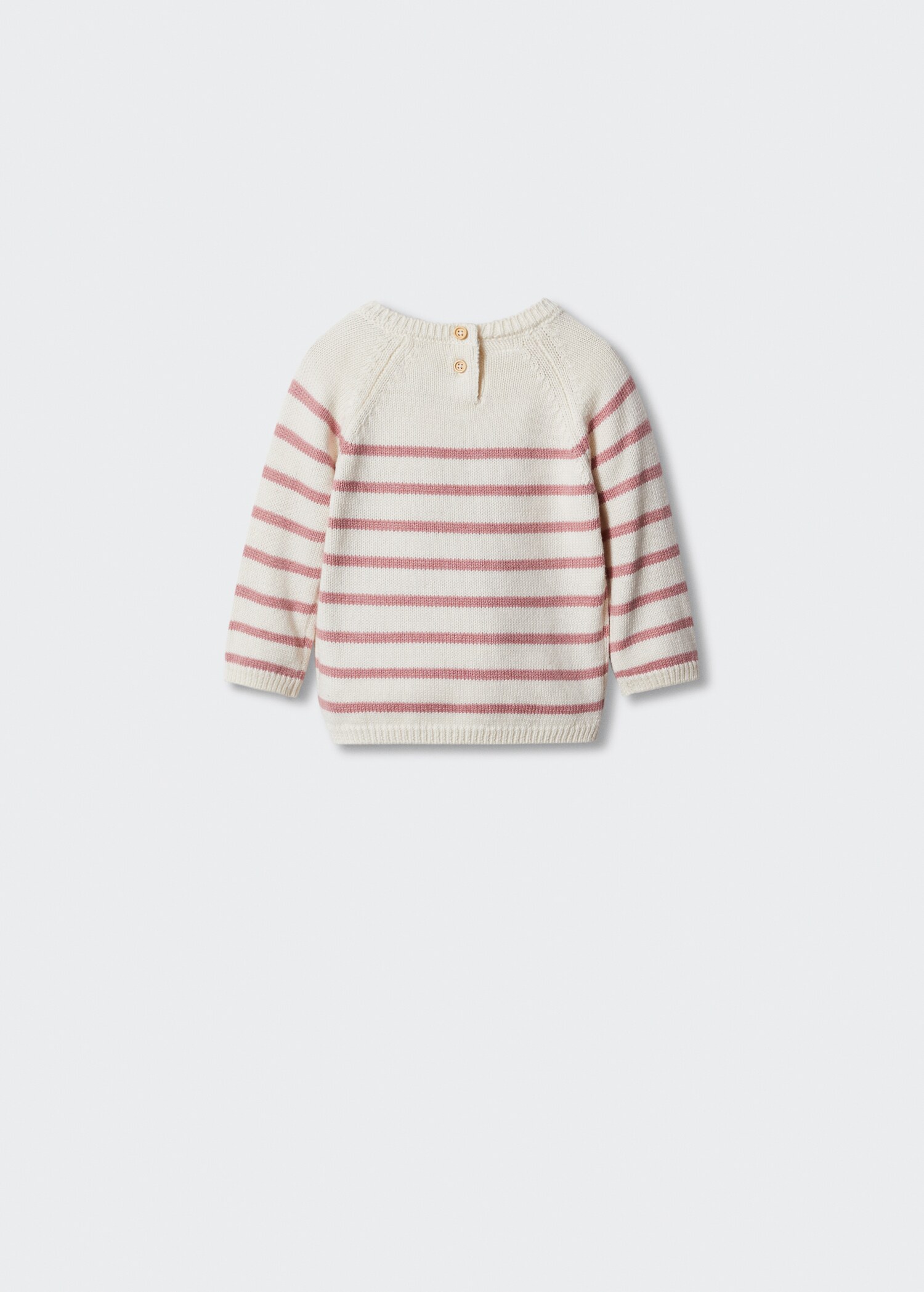 Striped sweater - Reverse of the article