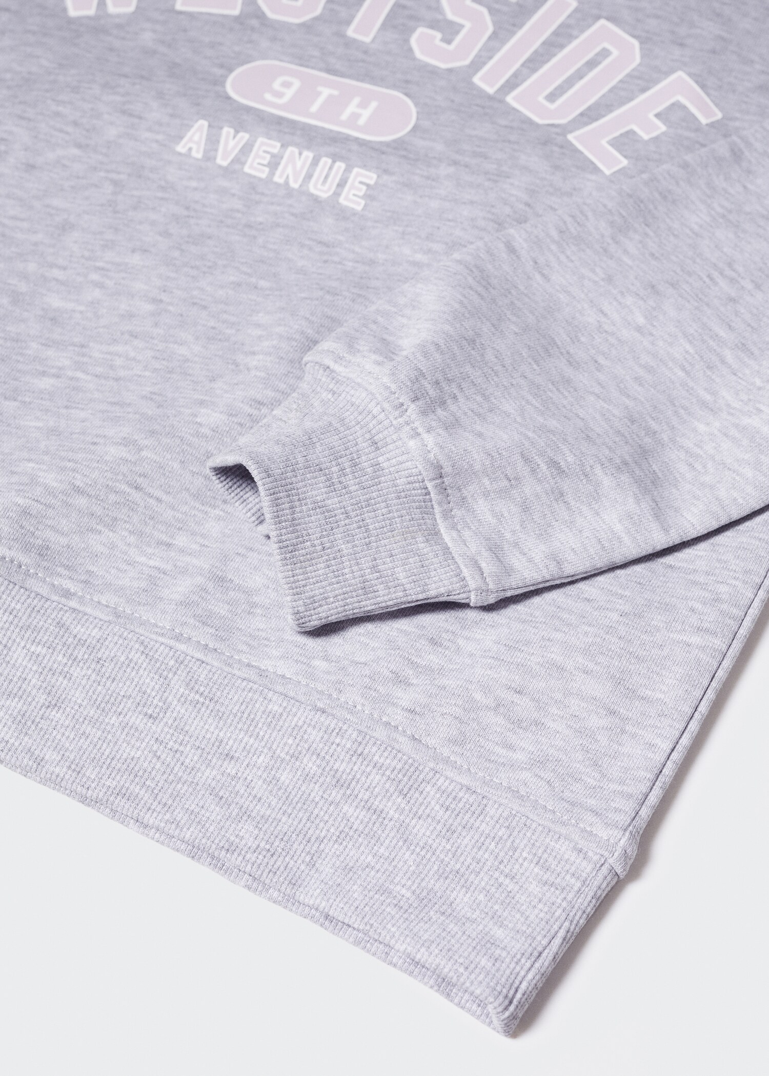 Gemustertes Baumwoll-Sweatshirt - Detail des Artikels 8