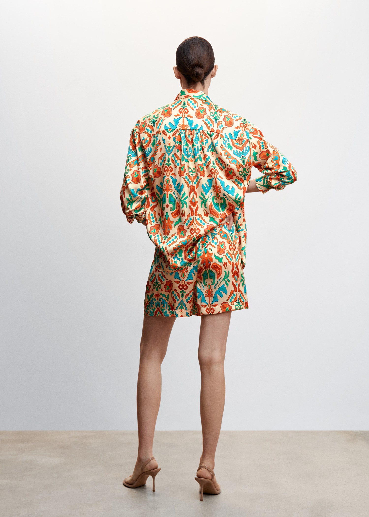 Shorts estampats llaç - Revers de l'article