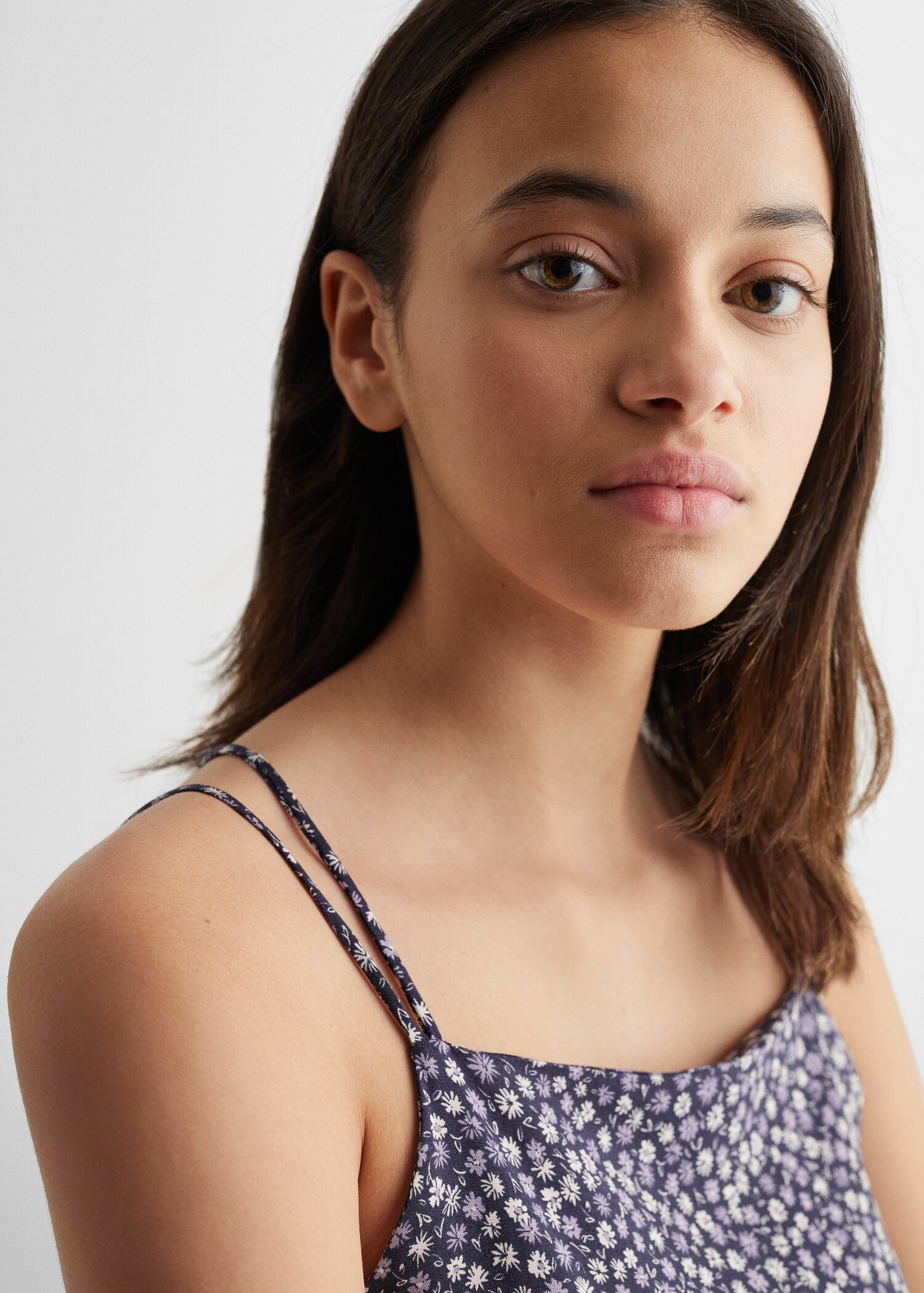 Flower print dress - Details of the article 1