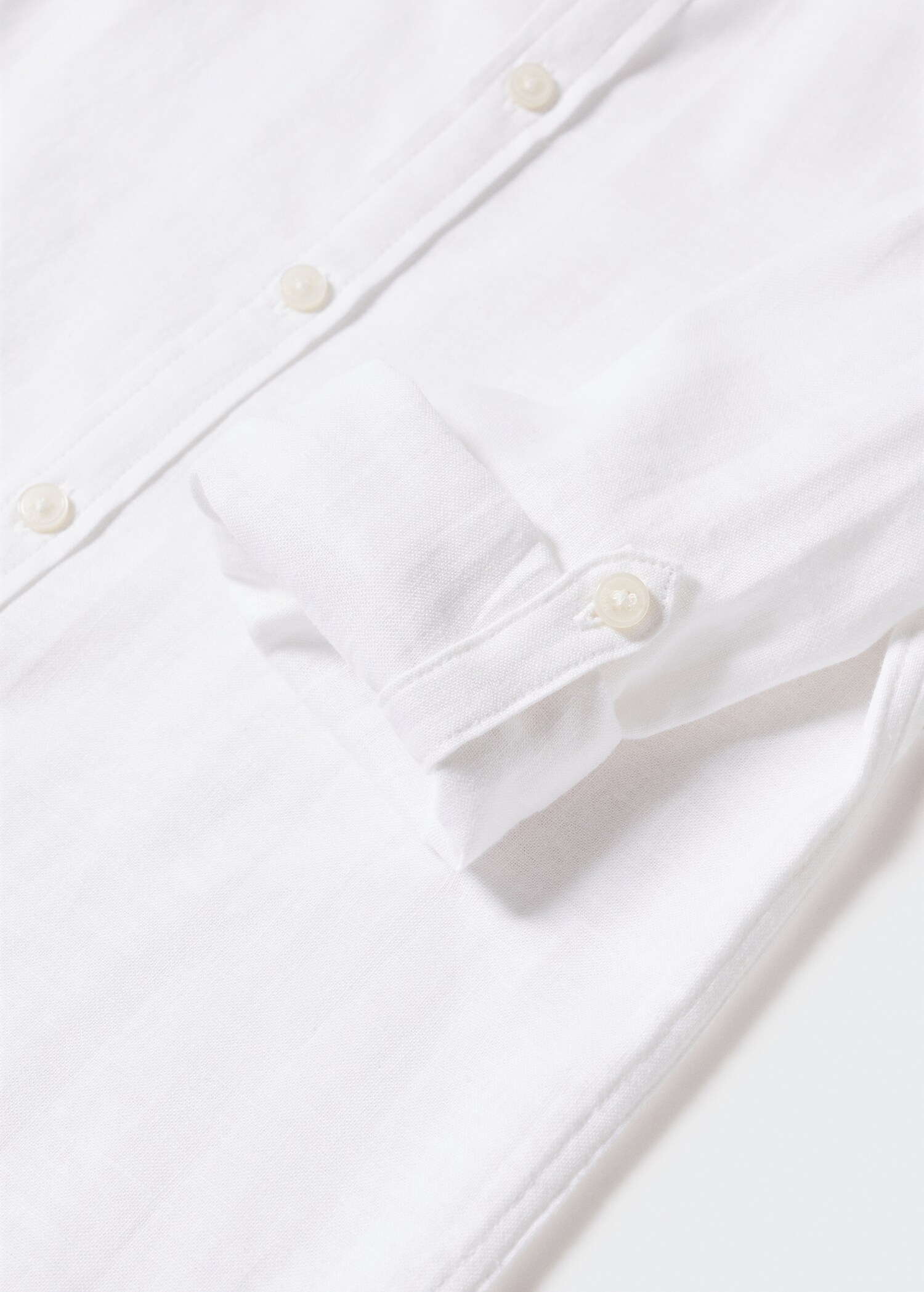 Camisa lino cuello mao - Detalle del artículo 8
