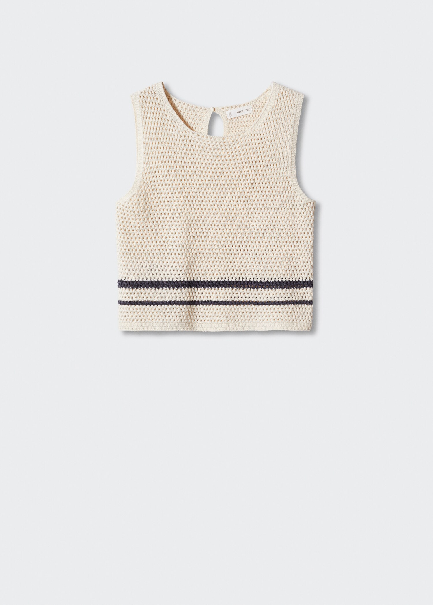 Stricktop mit Lochmuster - Artikel ohne Model