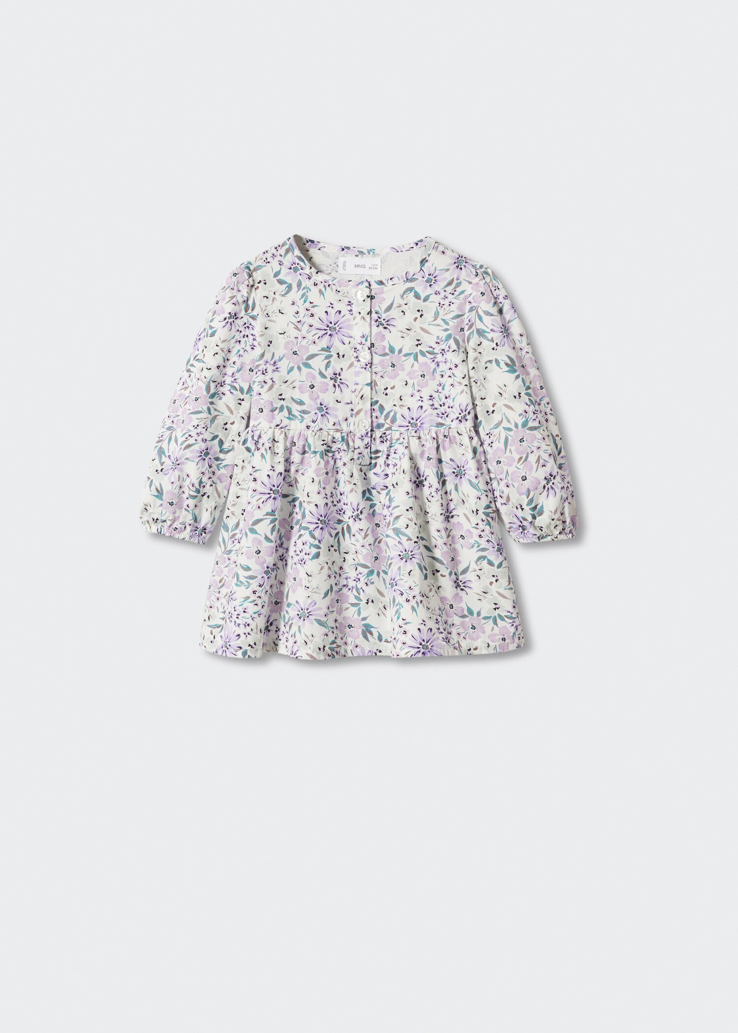 Vestido algodón flores - Artículo sin modelo