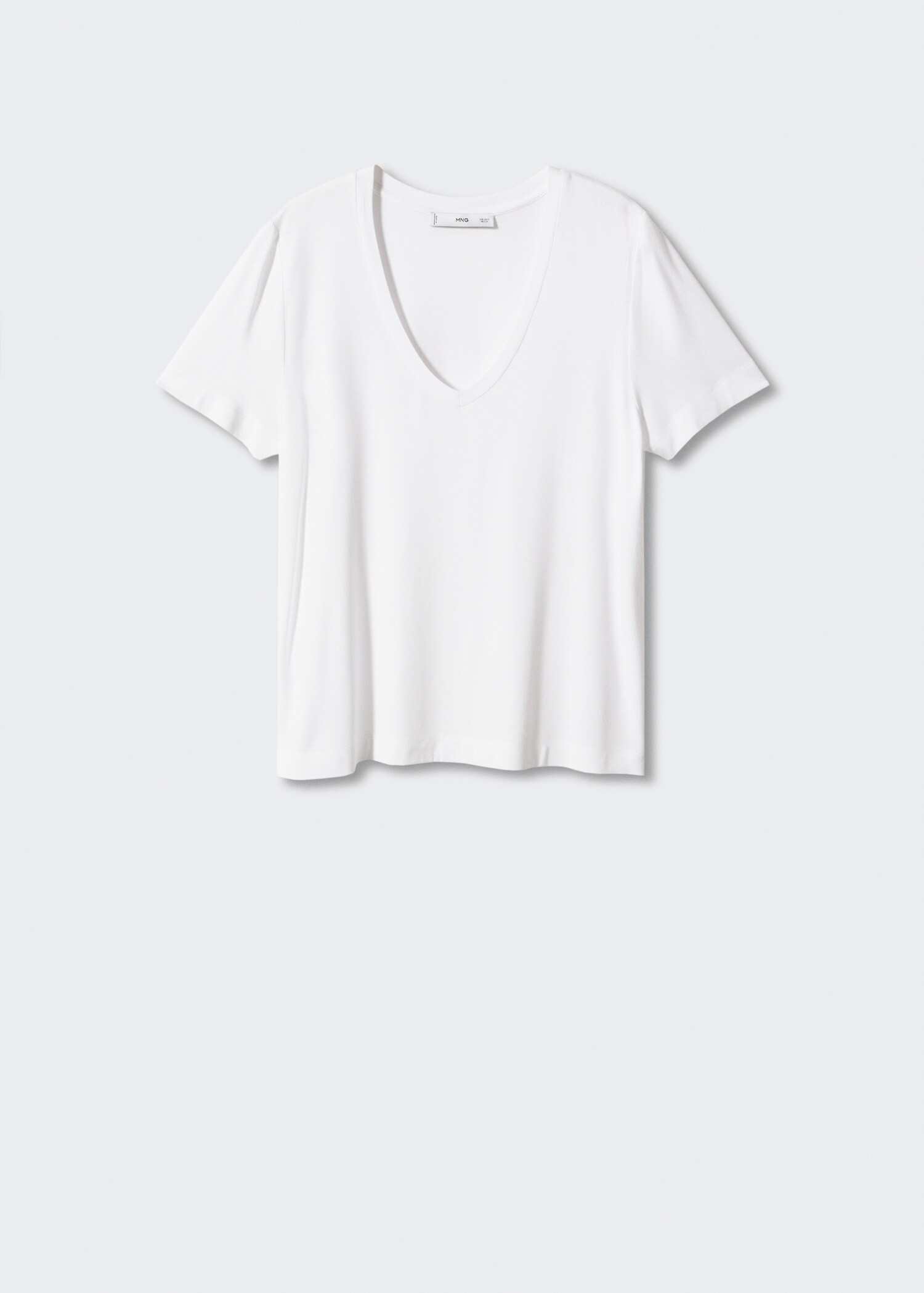 V-neck flowy t-shirt - Article without model