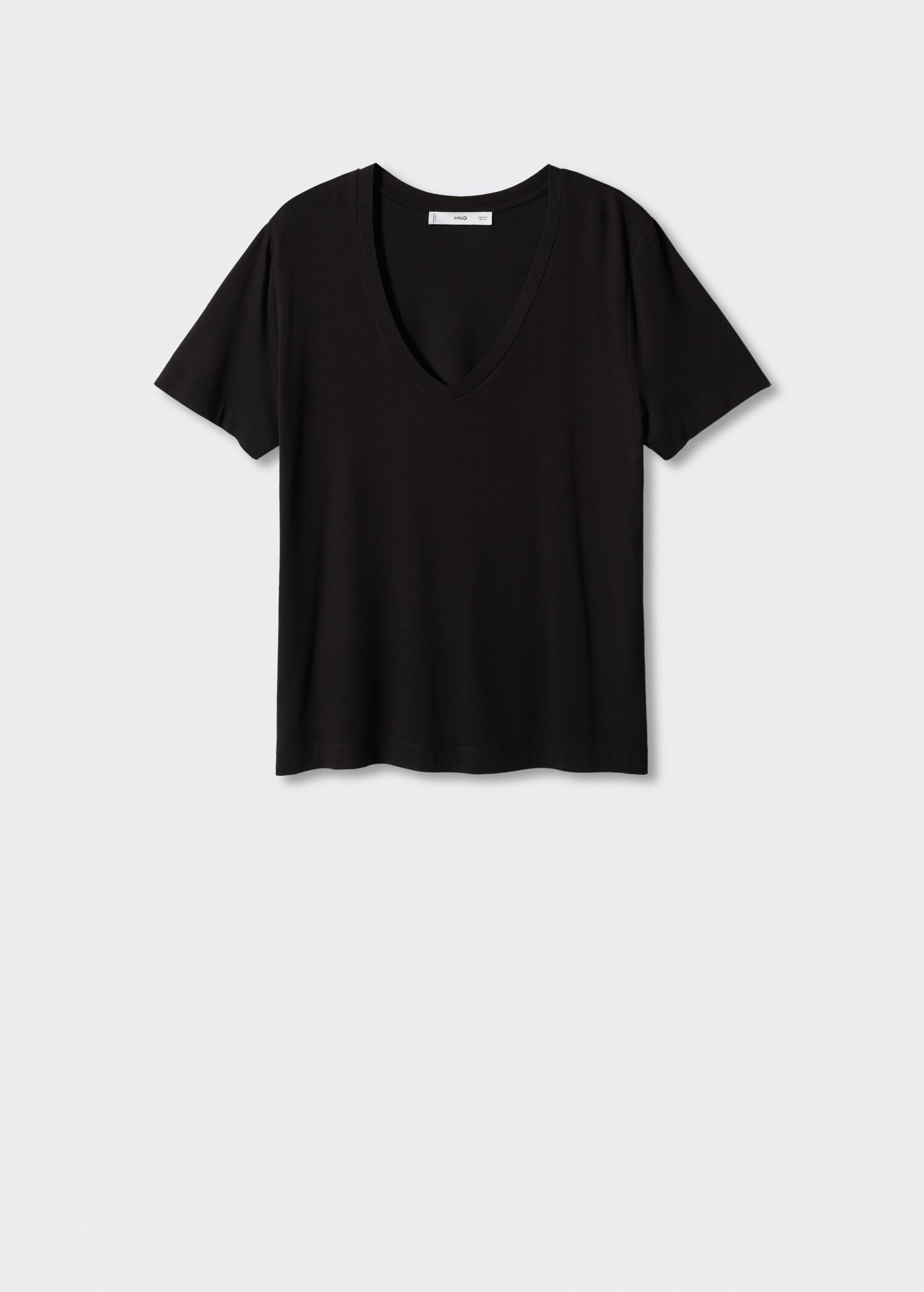 V-neck flowy t-shirt - Article without model