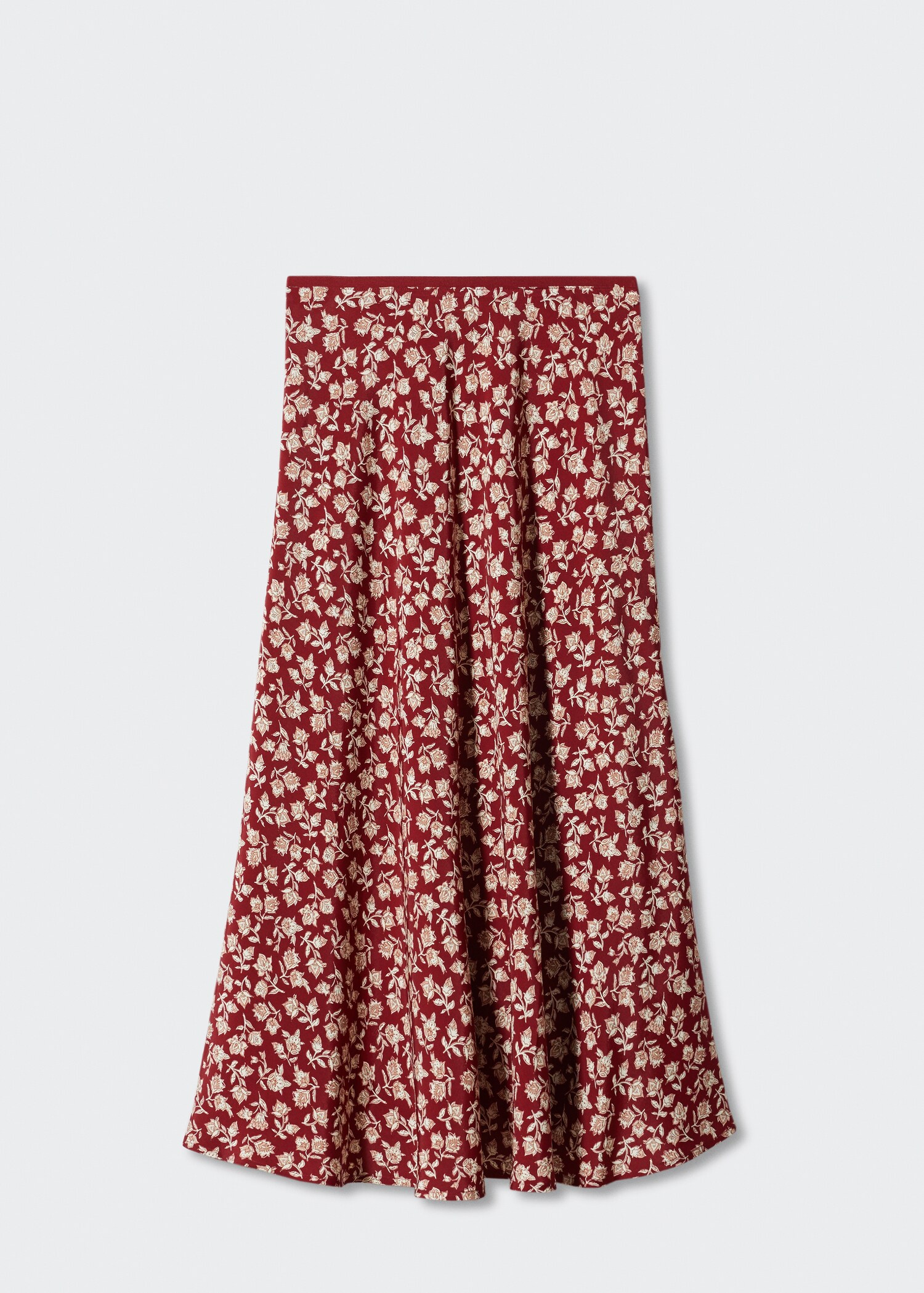 Flowers midi skirt - Article without model