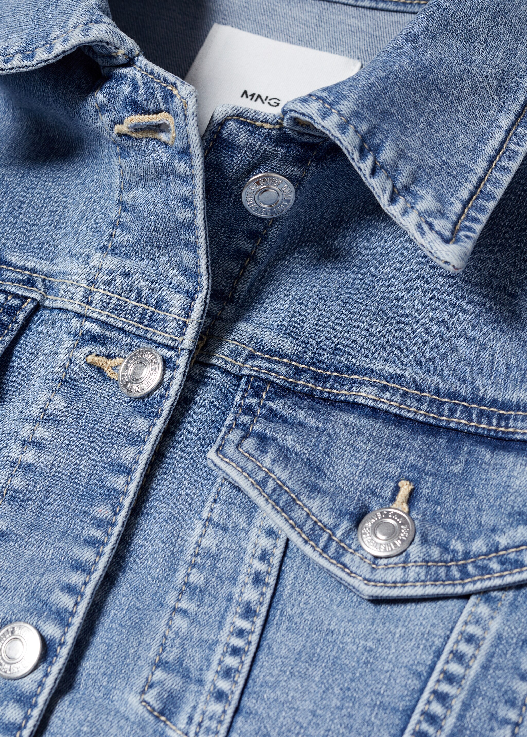 Jeansjacke mit Taschen - Detail des Artikels 8