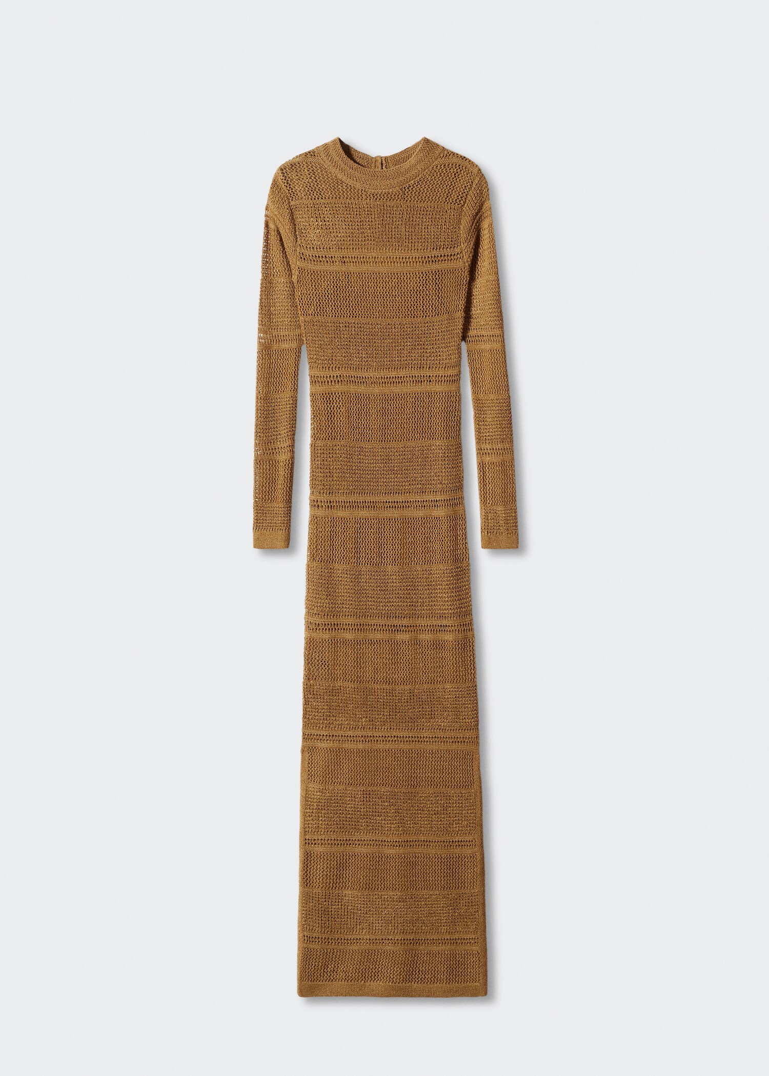Knitted dress with open back - Article without model