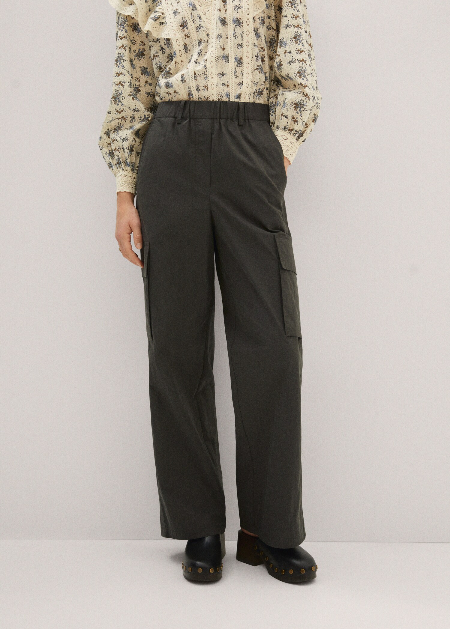 Cargo pants with pocket - Medium plane