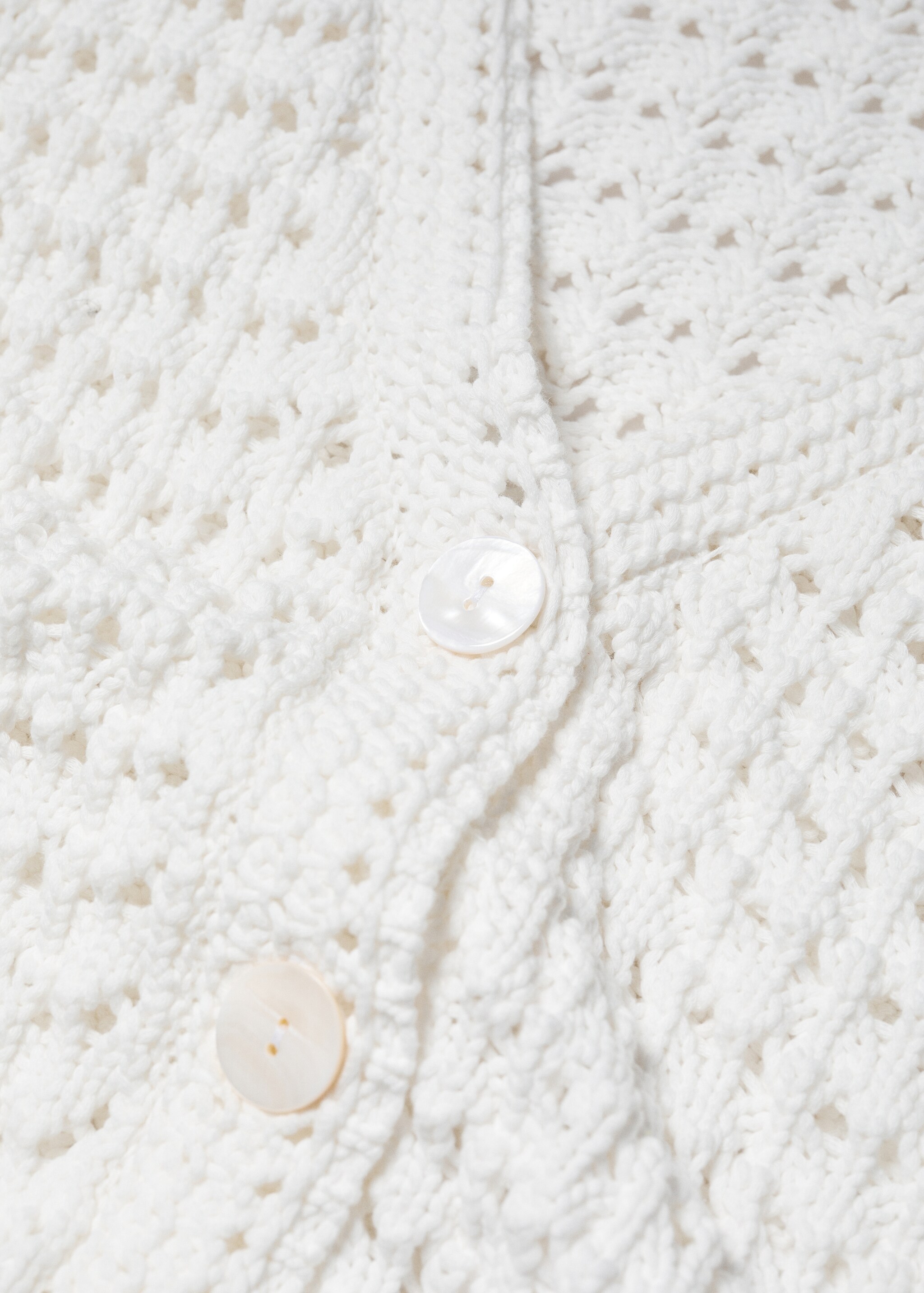 Openwork knit cardigan - Details of the article 8