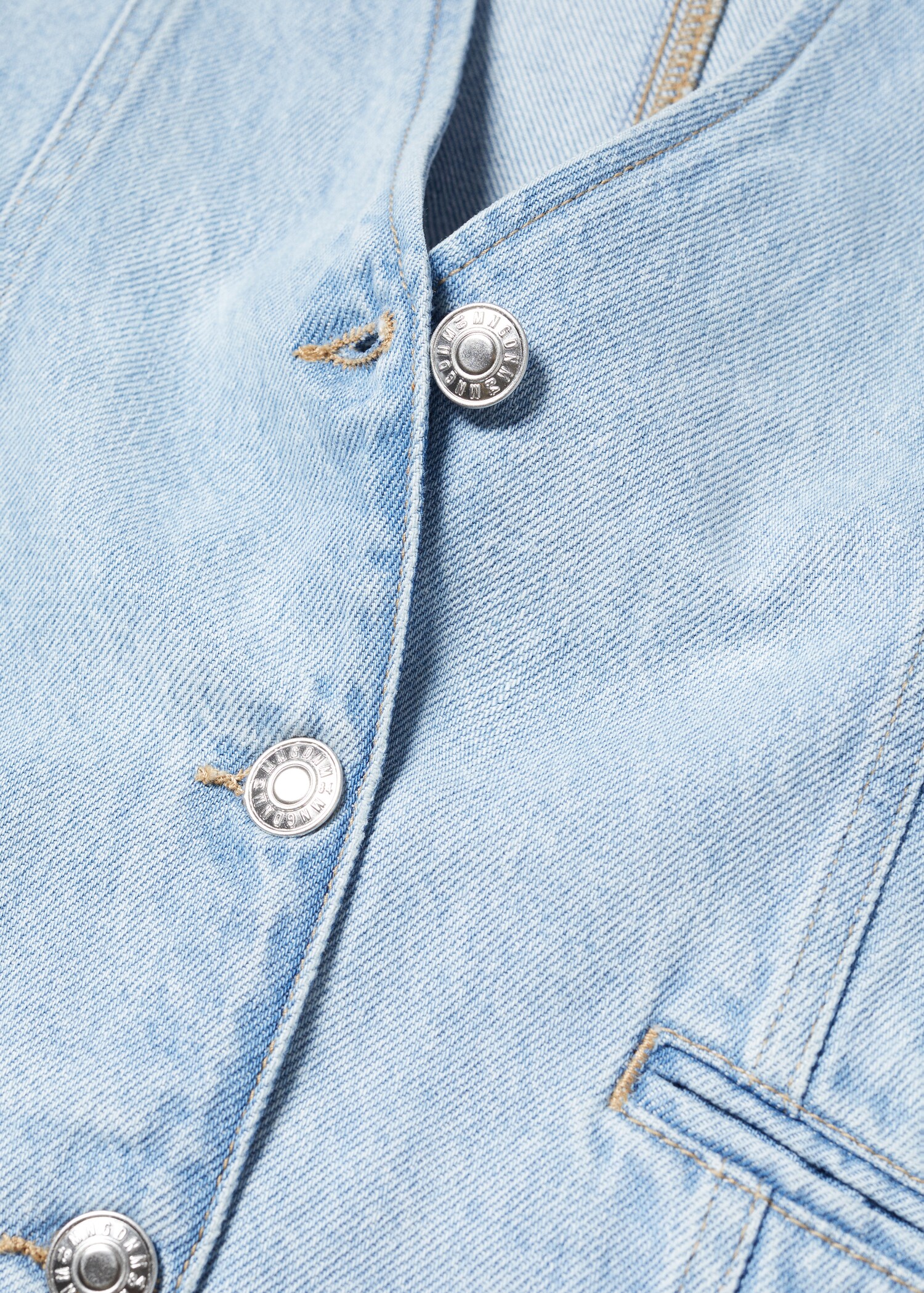 Gilet jean coutures - Détail de l'article 8