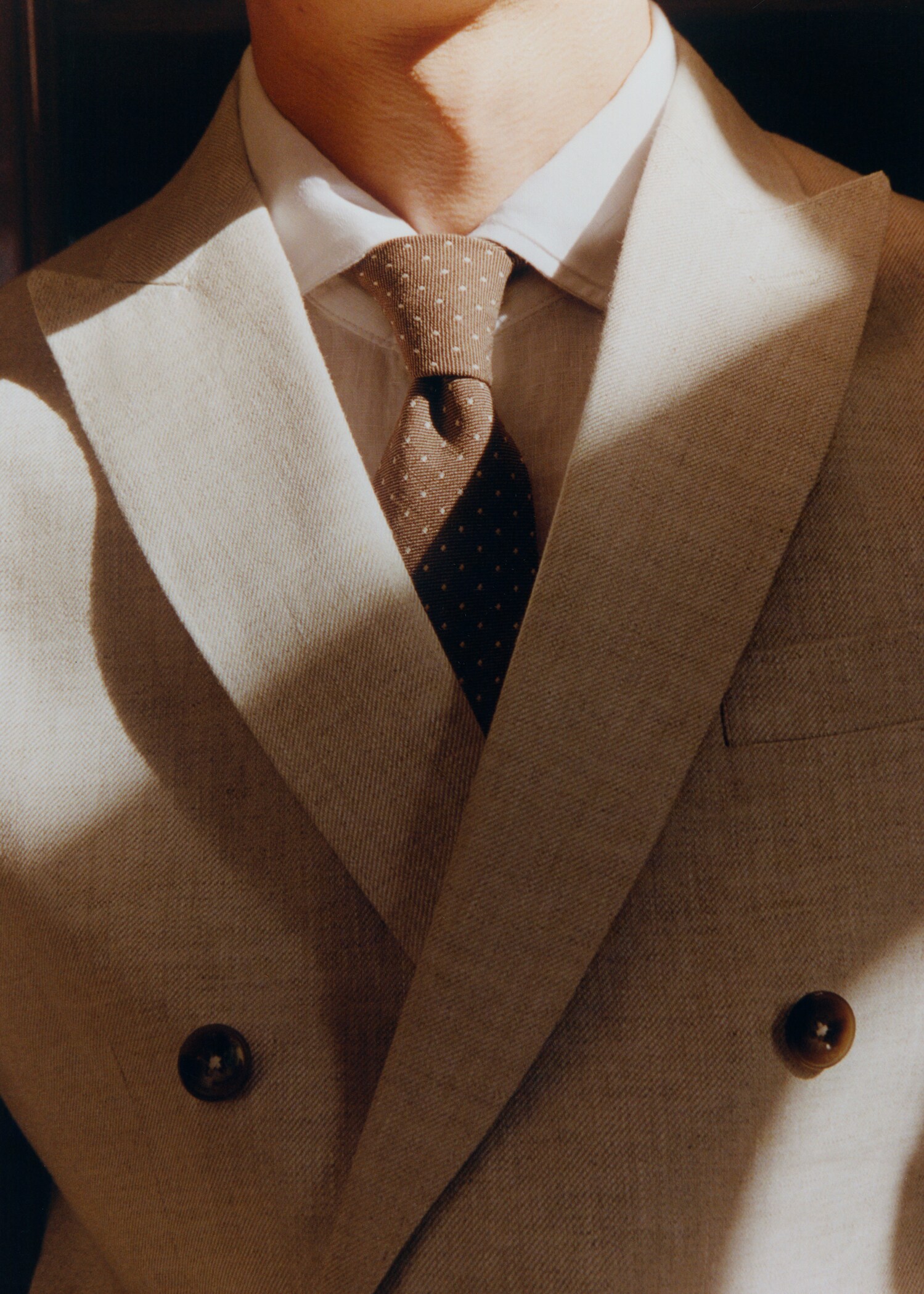 Crease-resistant structured tie - Details of the article 9