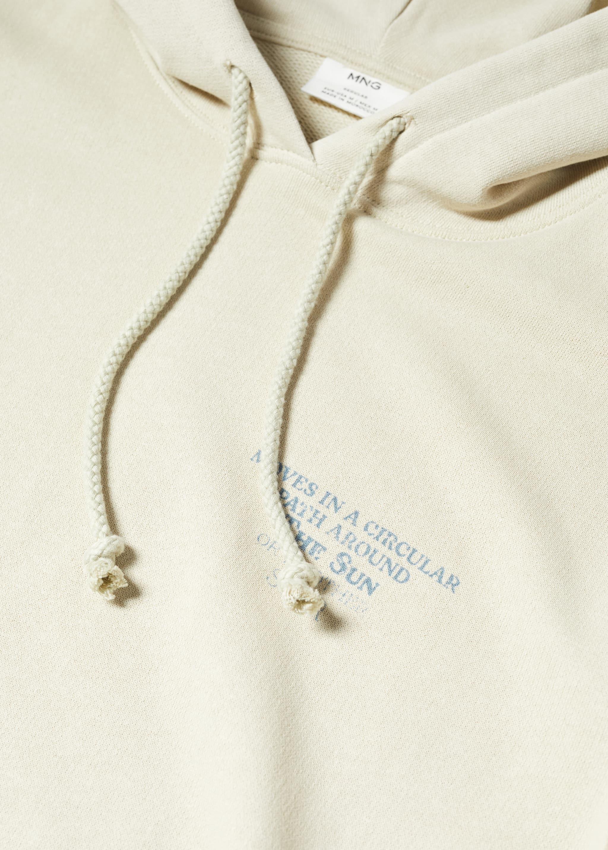 100% cotton hooded sweatshirt text - Details of the article 8