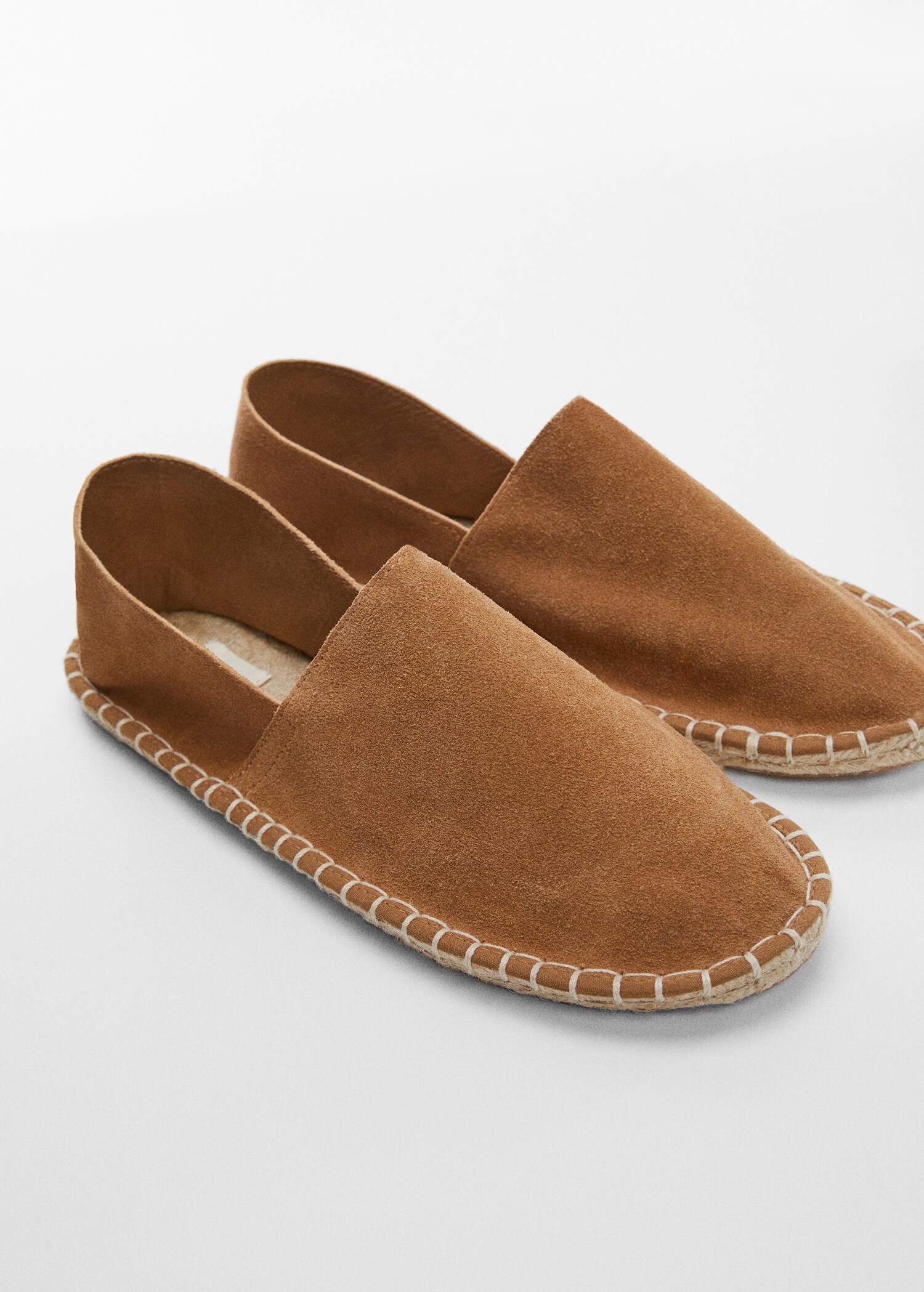 Leder-Espadrilles - Mittlere Ansicht