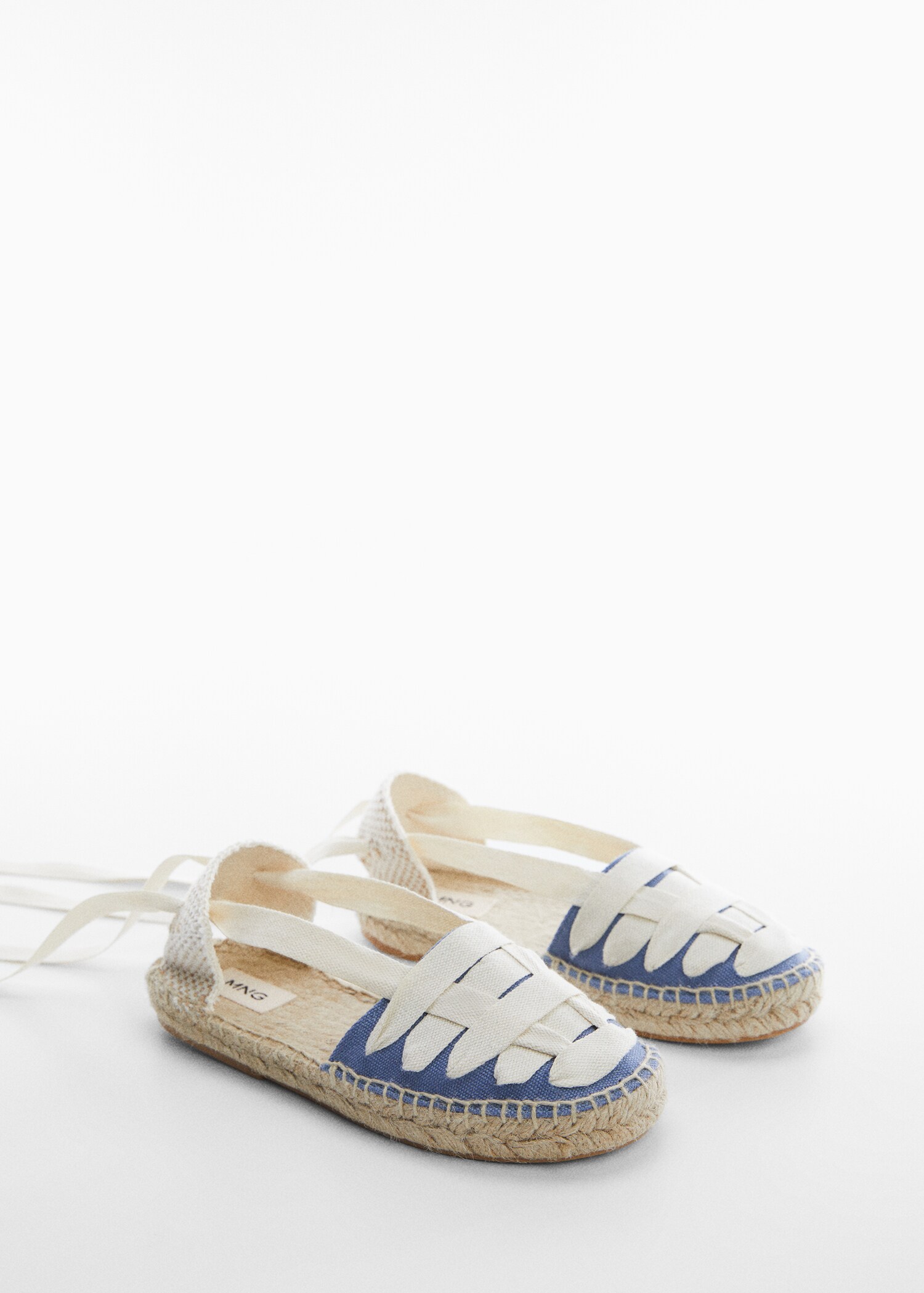 Espadrilles lacets - Plan moyen