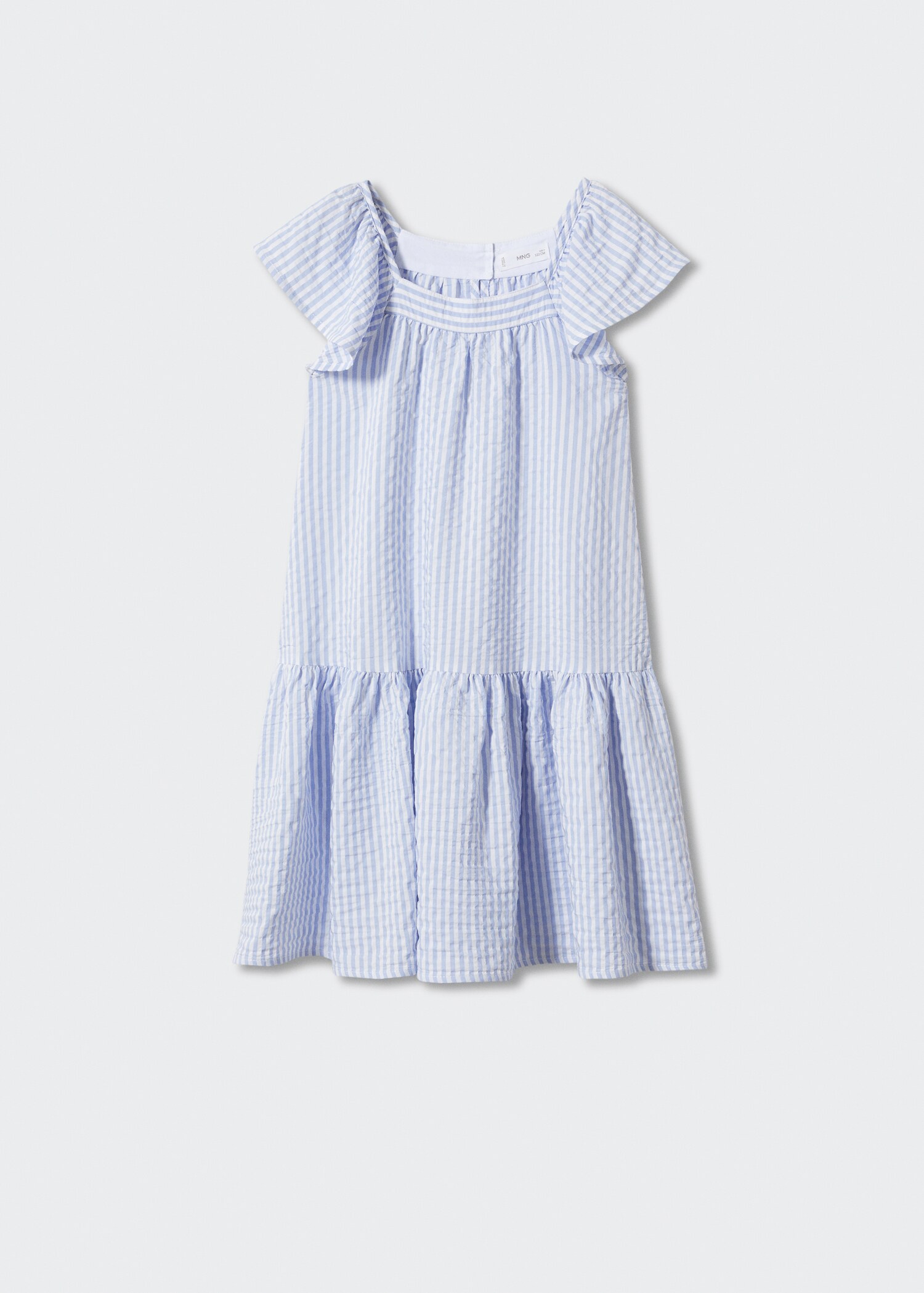 Striped ruffle dress - Article without model