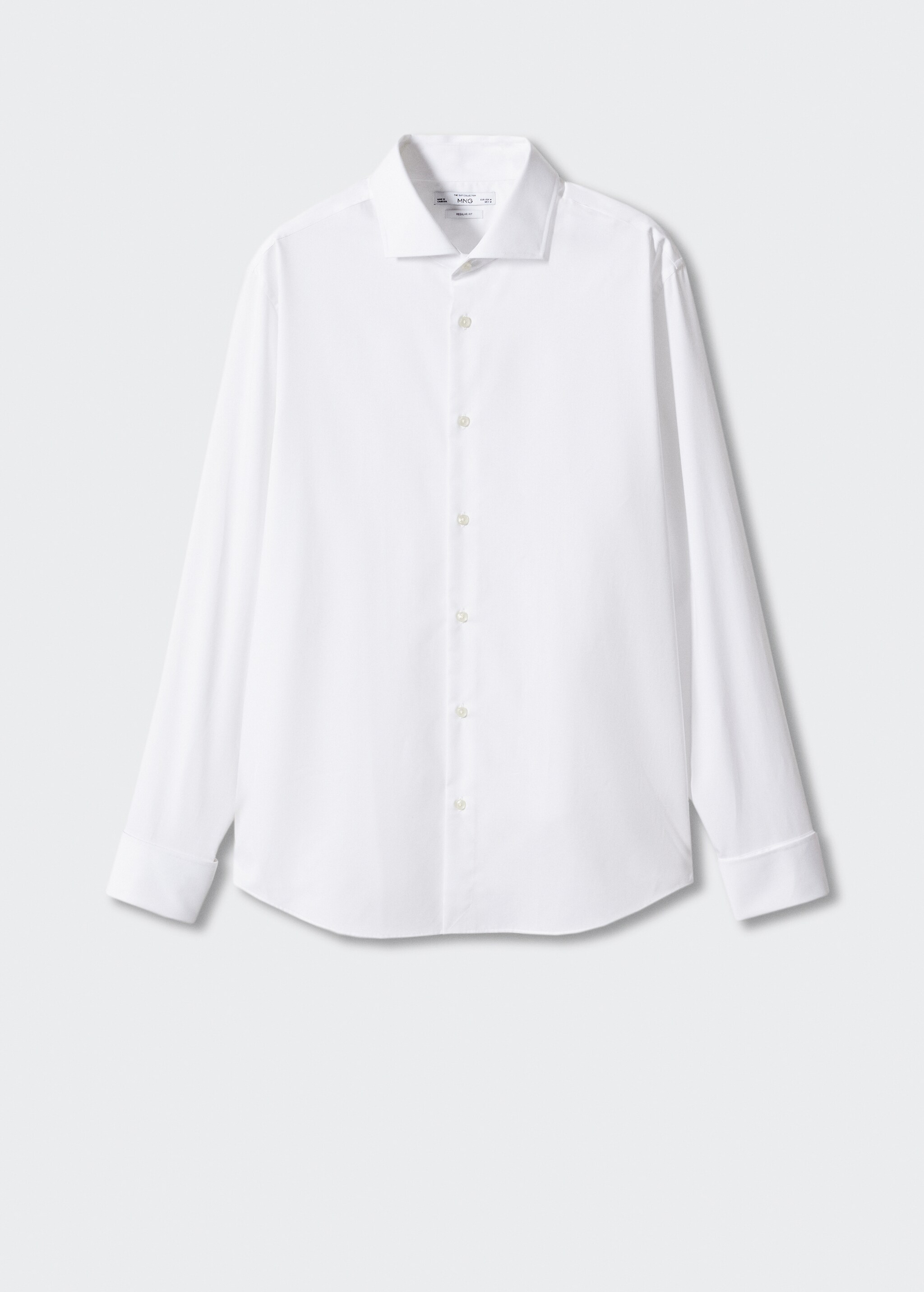 Kostymskjorta regular fit manschettknappar - Artikel utan modell