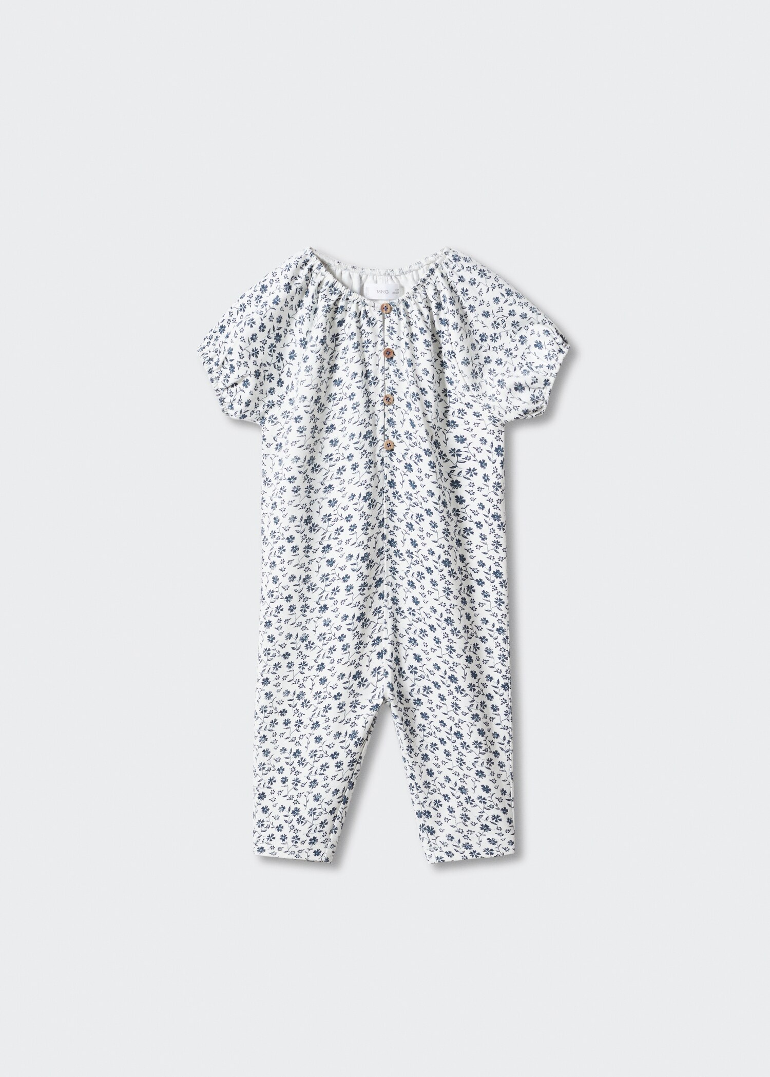 Combi-pantalon à fleurs - Article sans modèle