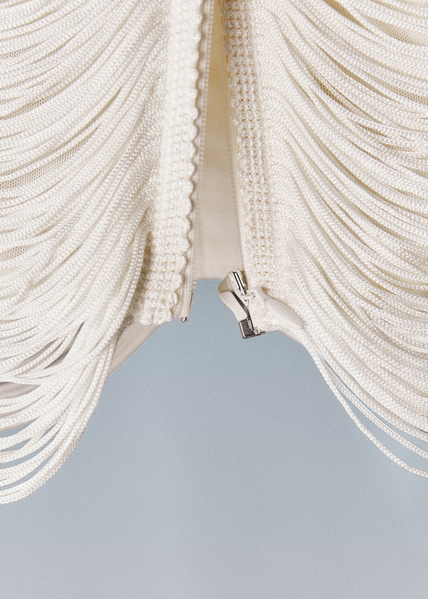 Fringed halter top - Details of the article 0