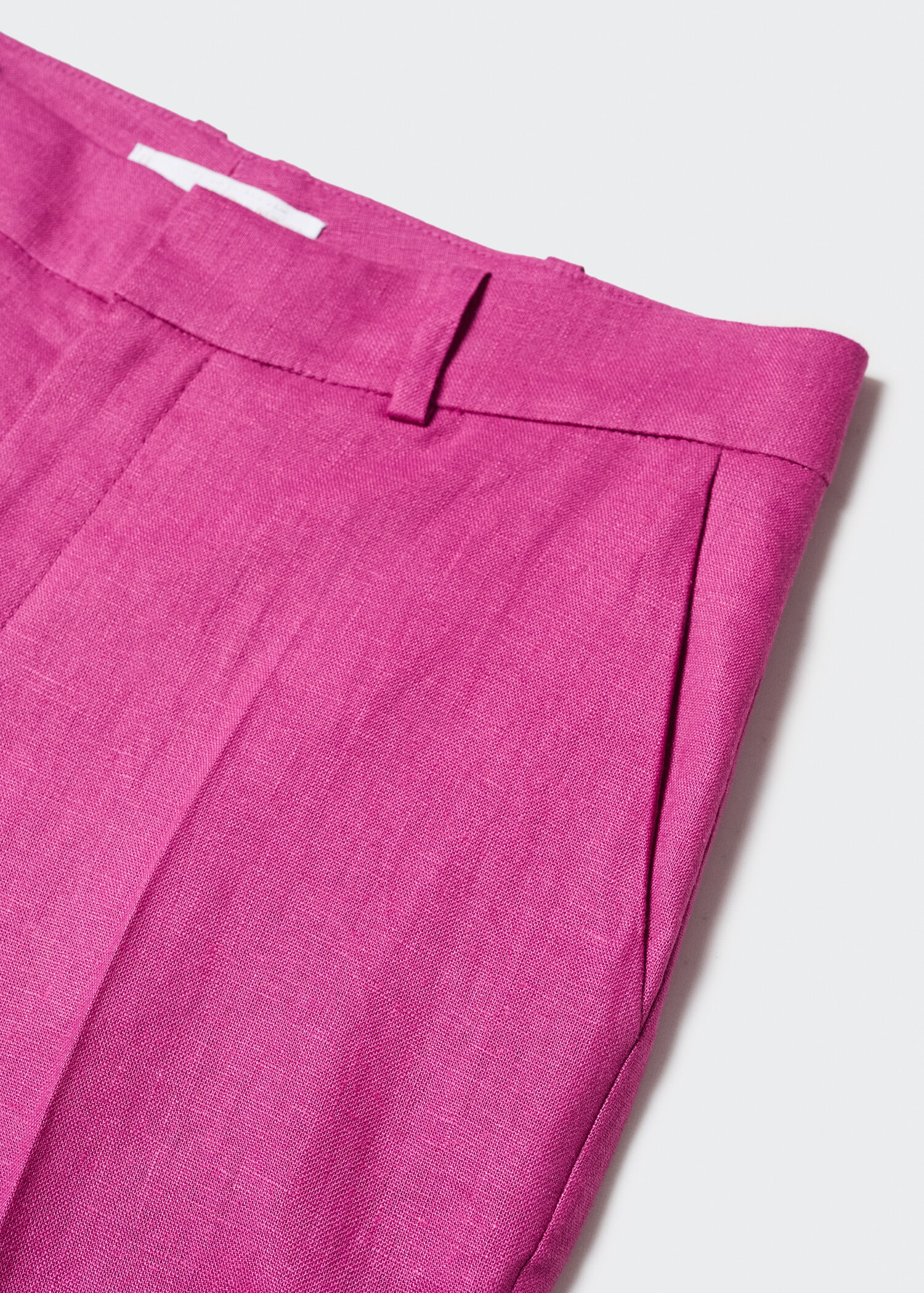 100% linen suit trousers - Details of the article 8
