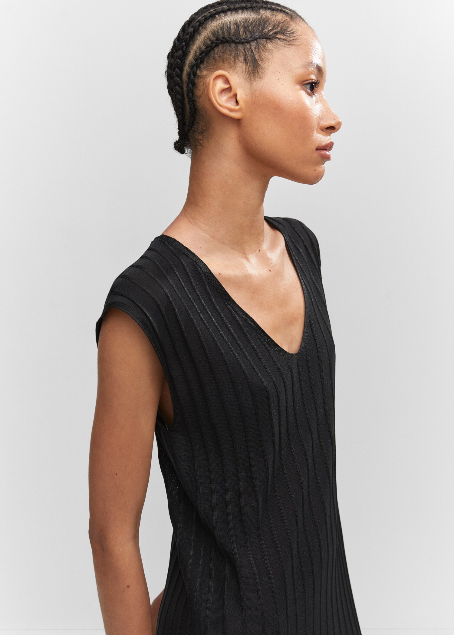 Robe maille détails contrastants - Détail de l'article 1