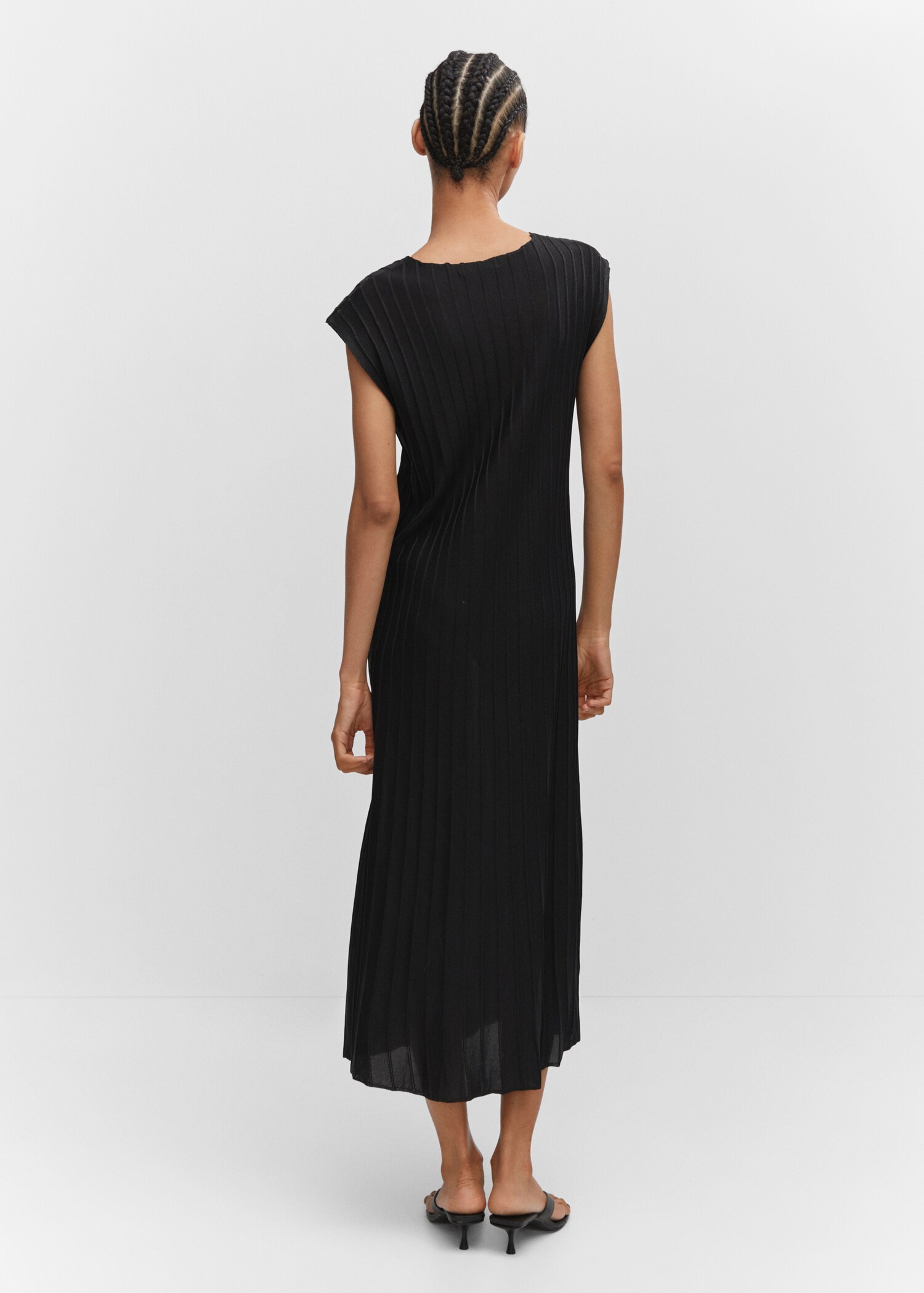 Robe maille détails contrastants - Verso de l’article