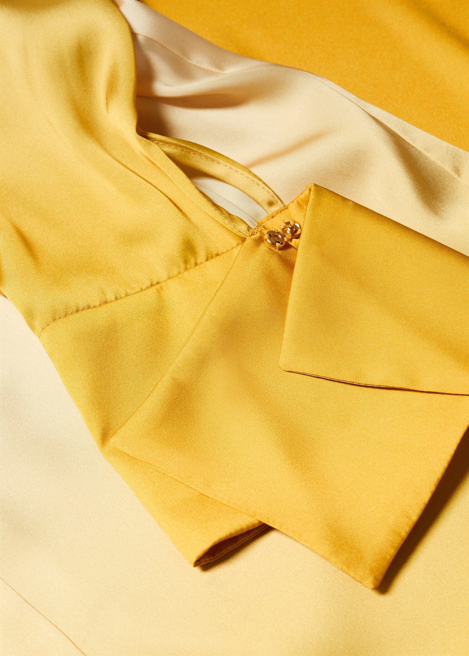 Gradient satin dress - Details of the article 8