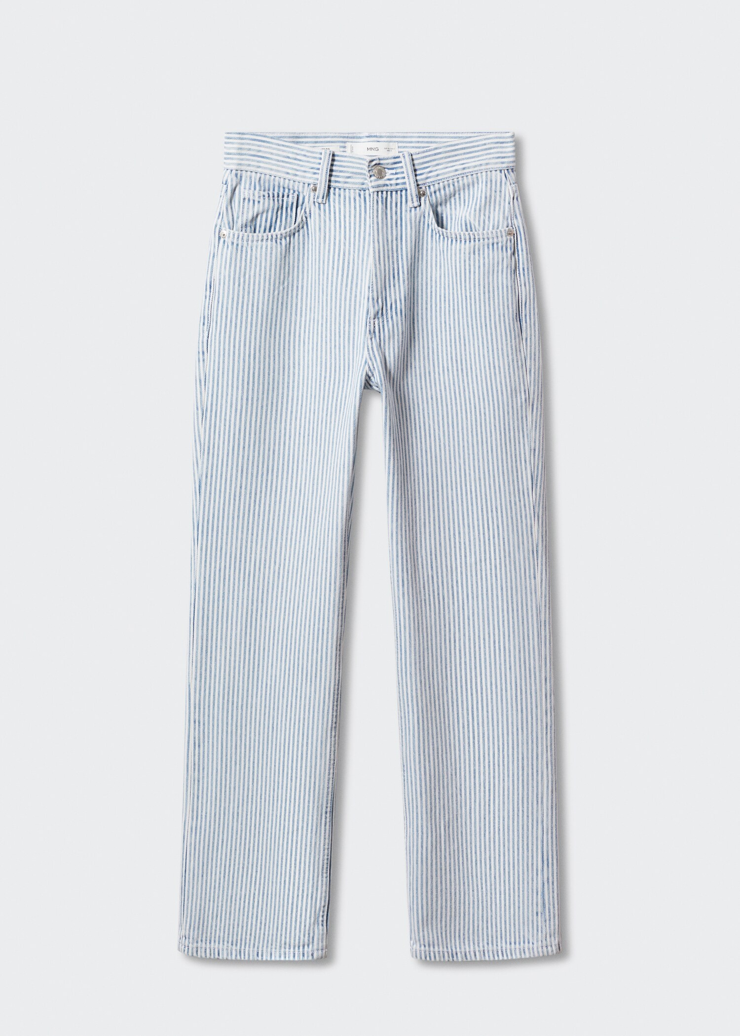 Rette jeans med striper - Artikkel uten modell