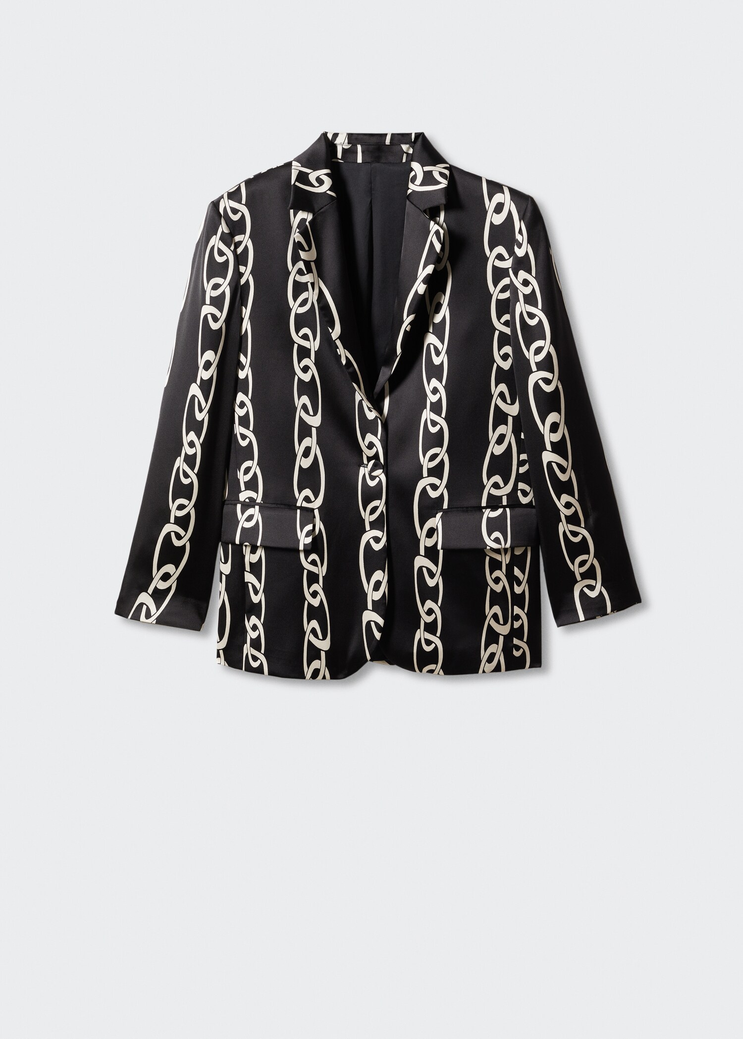 Chain print blazer - Article without model