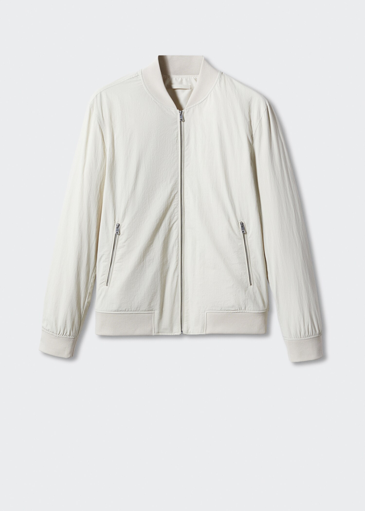 Lightweight fabric bomber jacket - Article without model