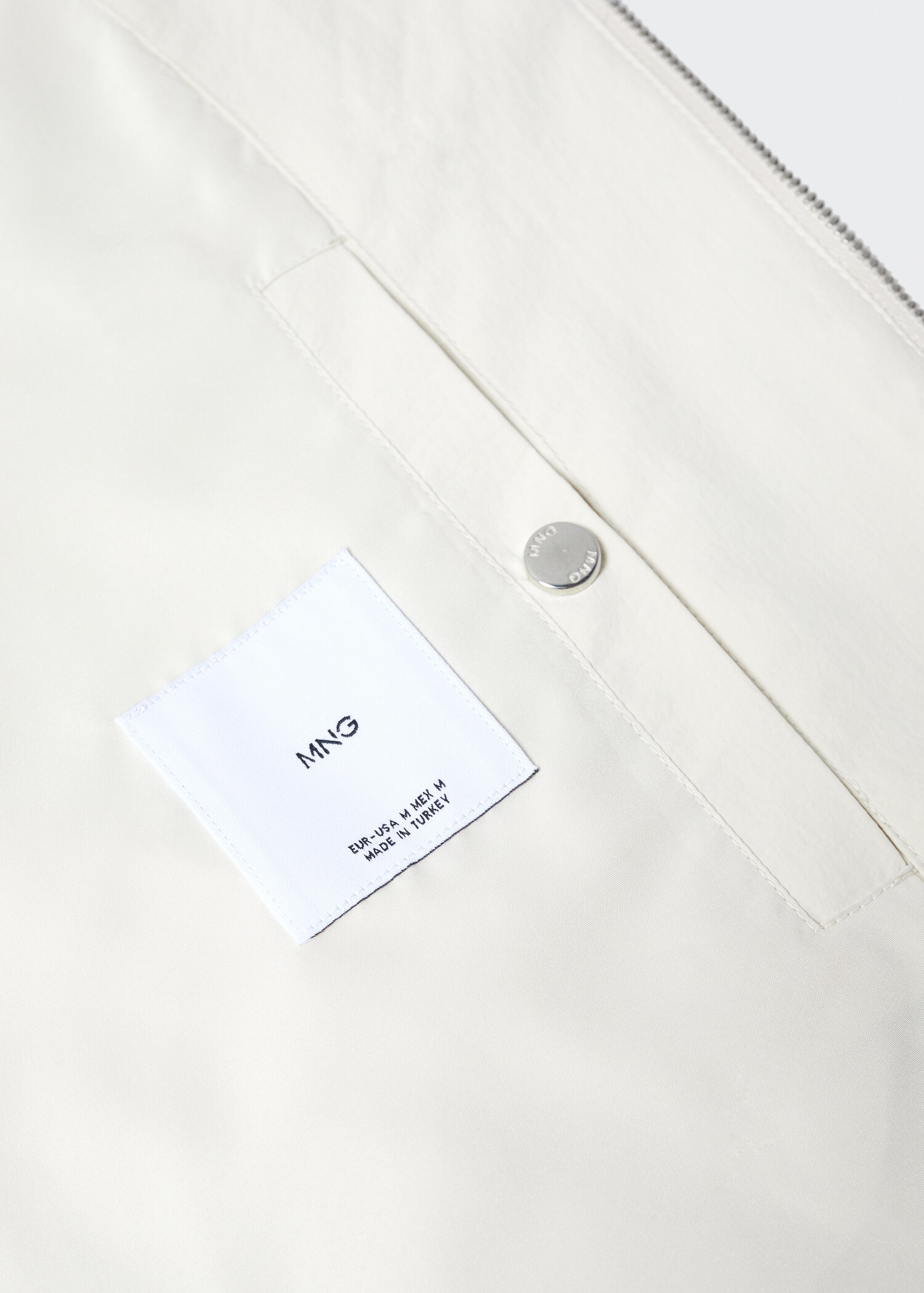 Lightweight fabric bomber jacket - Details of the article 8