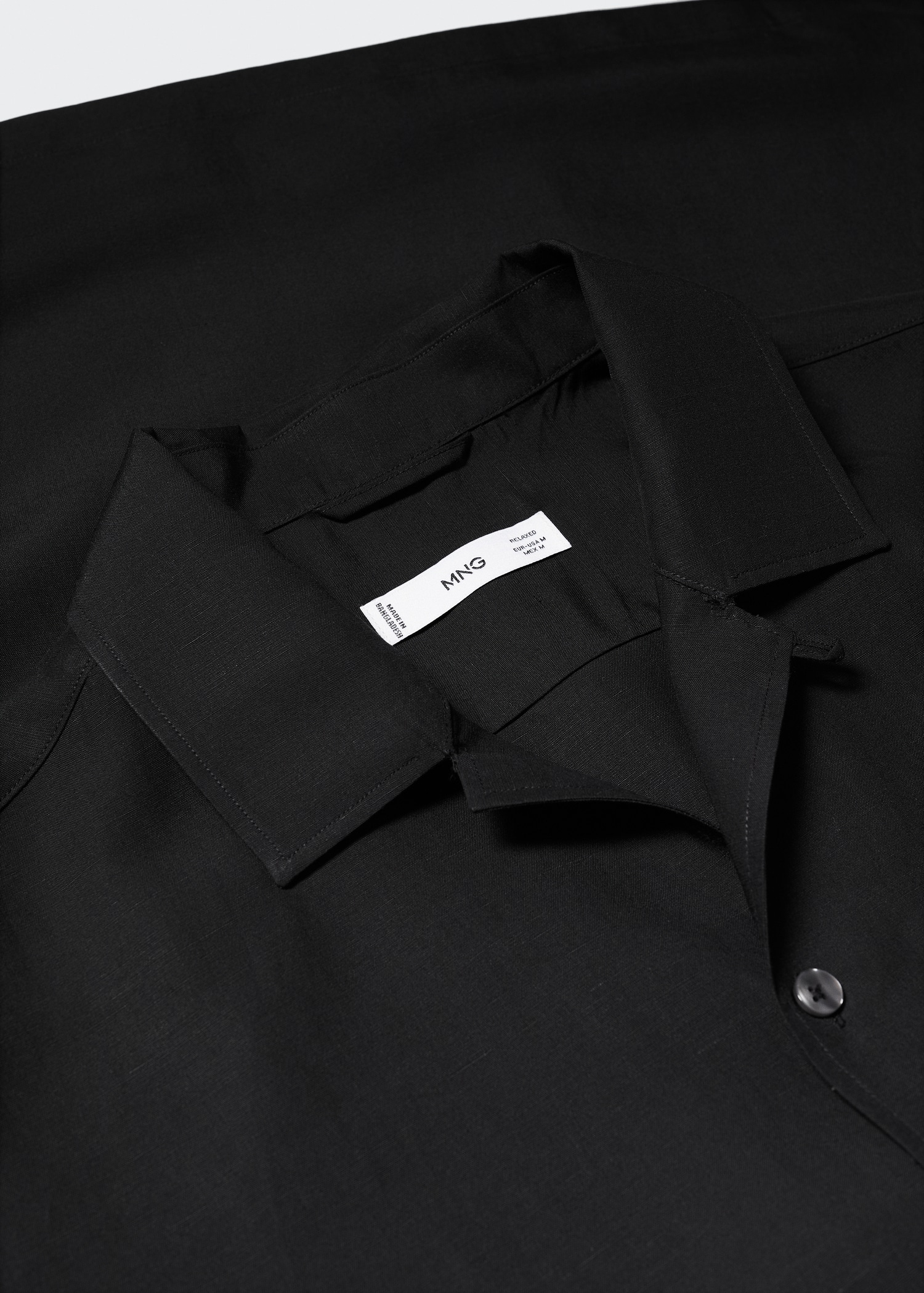 Camisa regular fit lino bowling - Detalle del artículo 8