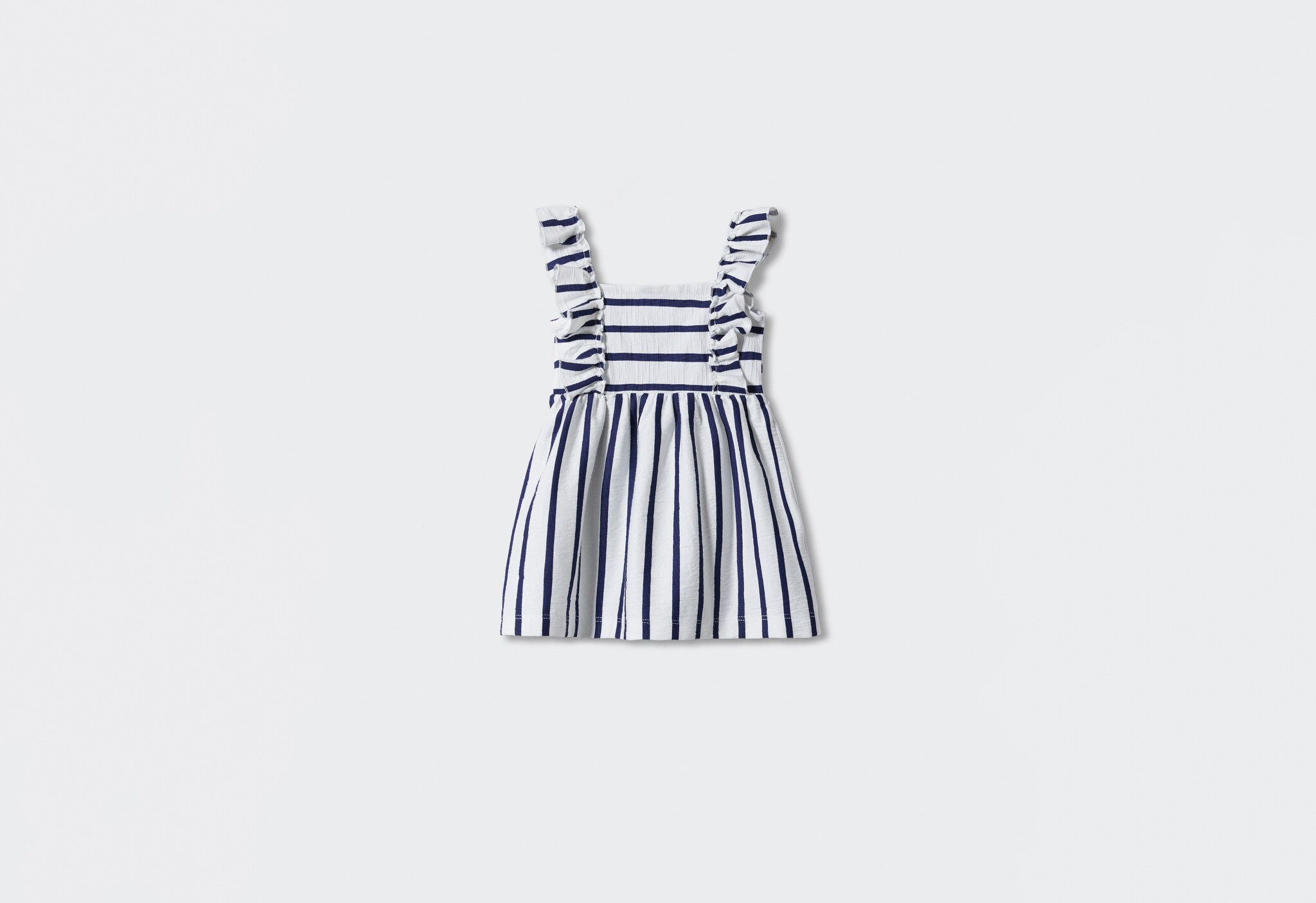 Striped strap dress - Article without model