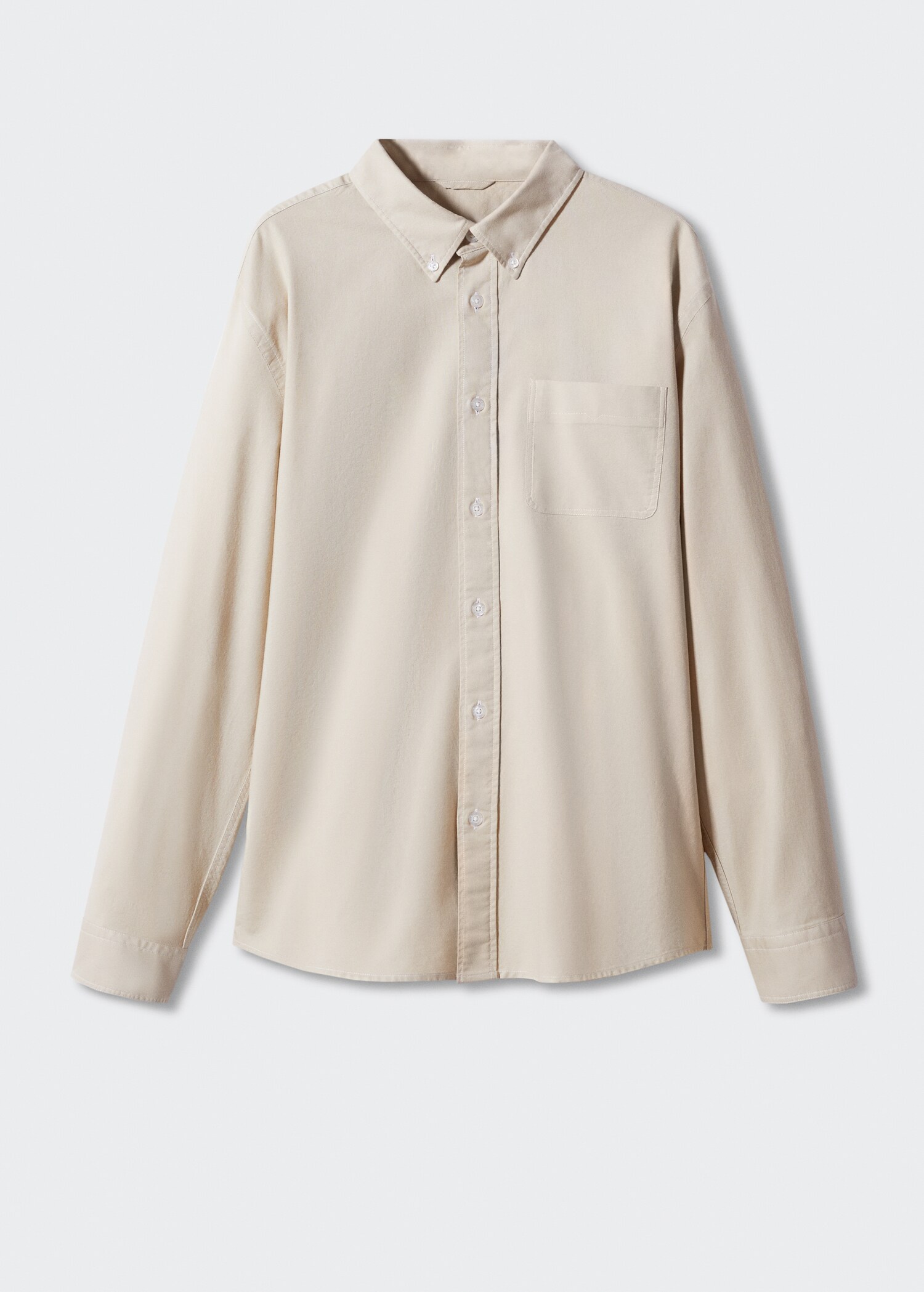 Chemise regular fit coton Oxford - Article sans modèle