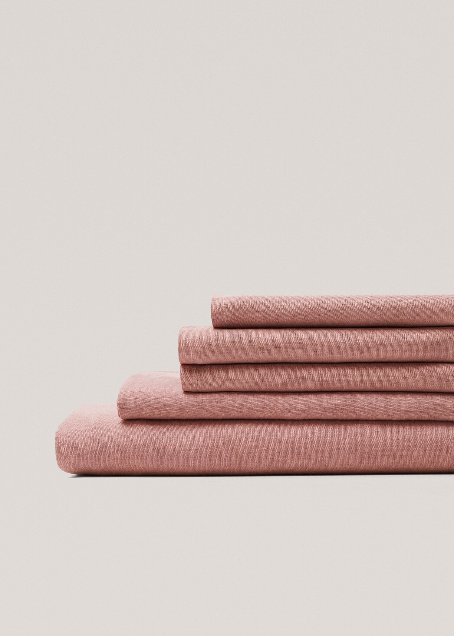 100% linen flat sheet Single bed - Details of the article 2