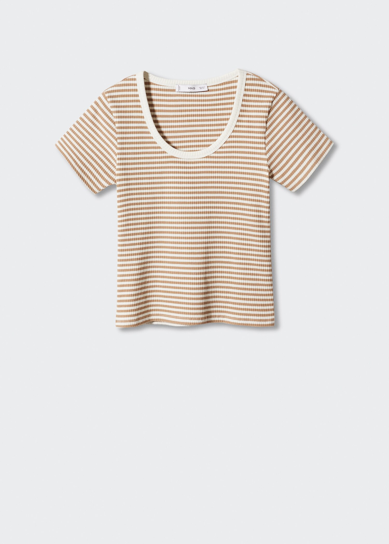 T-shirt riscas textura - Artigo sem modelo
