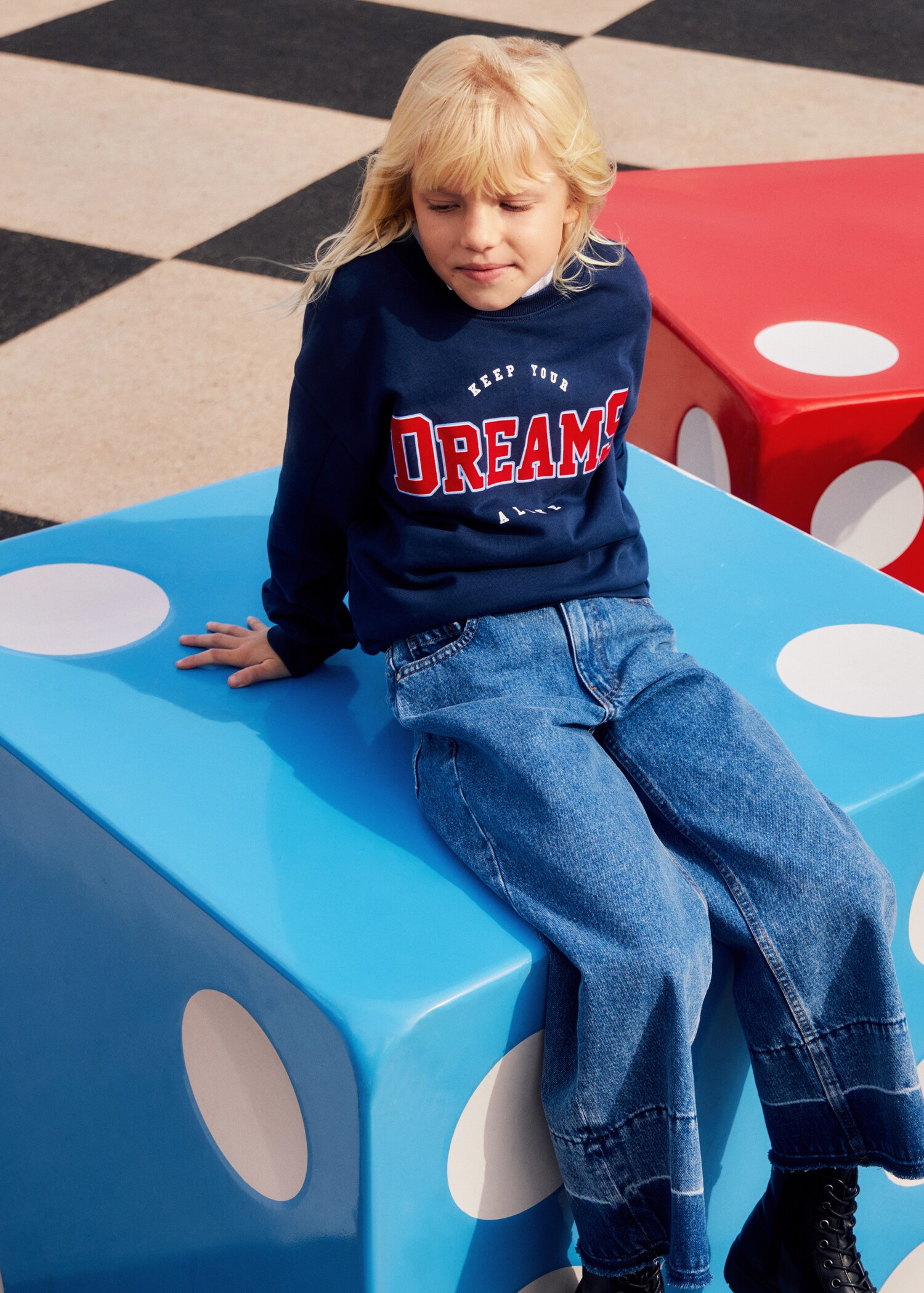 Printed cotton sweatshirt - Details of the article 5