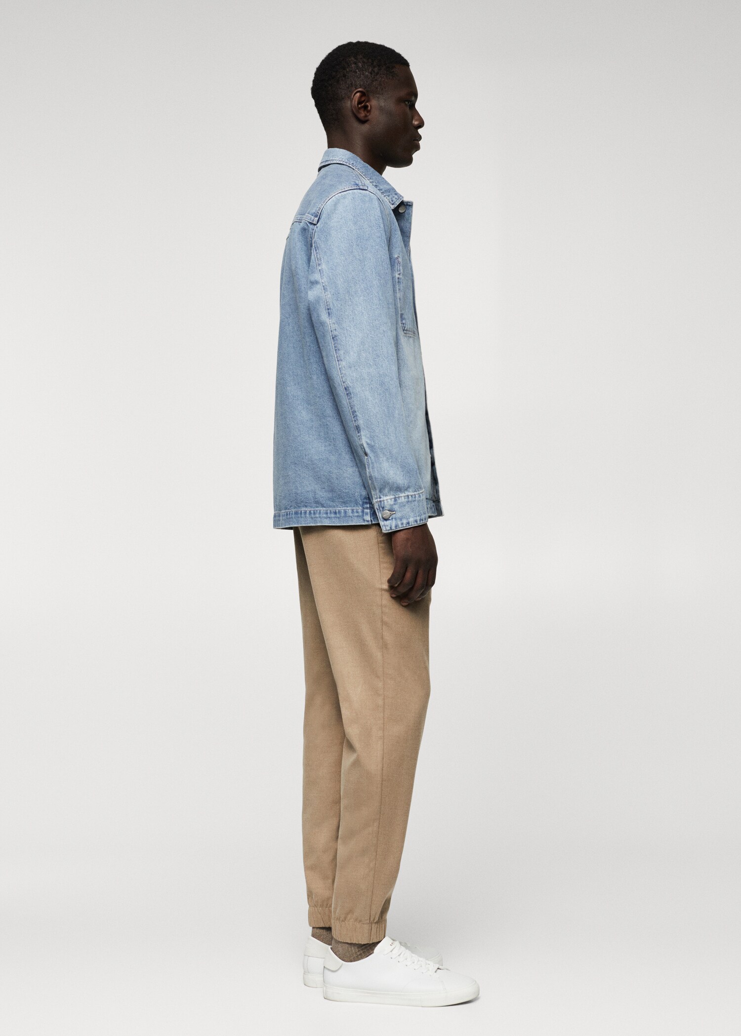 Pocket denim overshirt - Details of the article 6