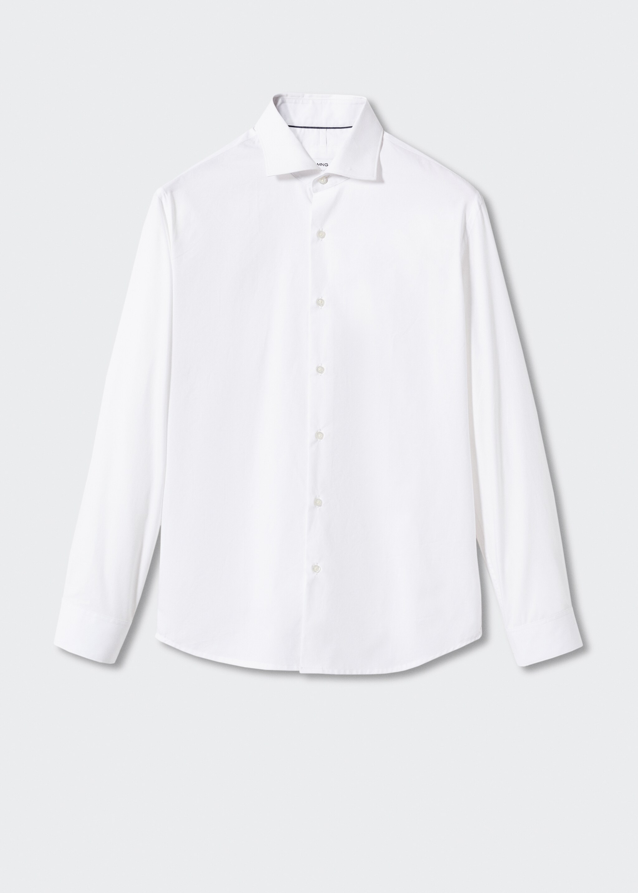 Slim fit stretch cotton shirt - Article without model