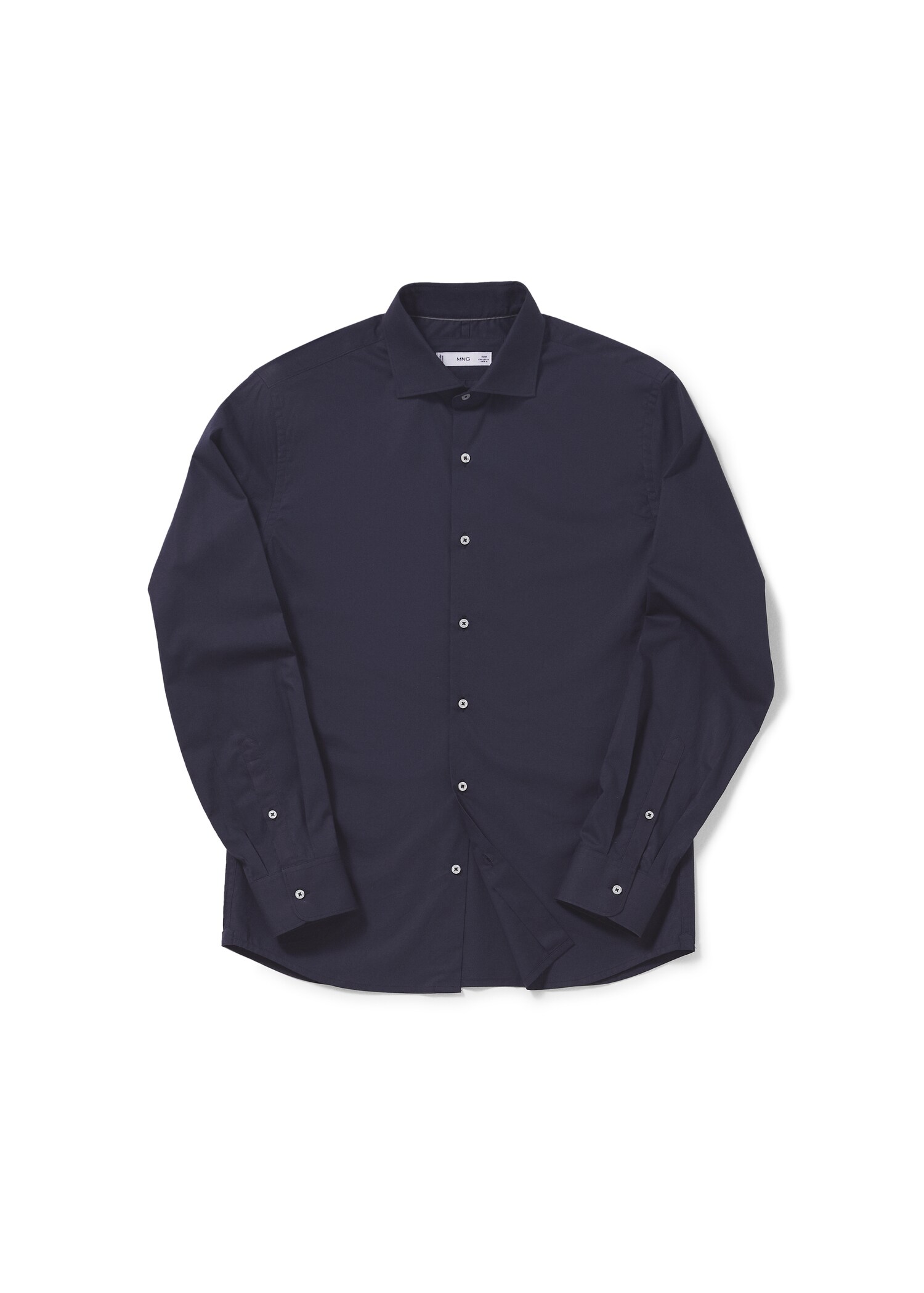Slim fit stretch cotton shirt - Details of the article 9