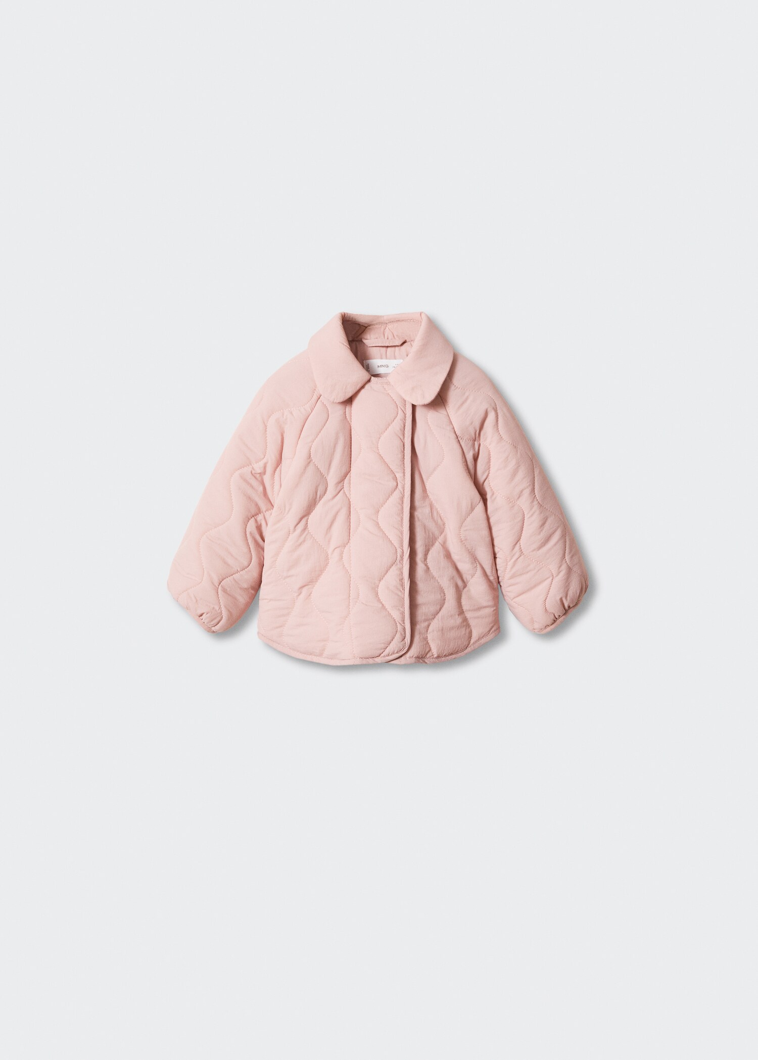 Quilted coat with collar - Article without model