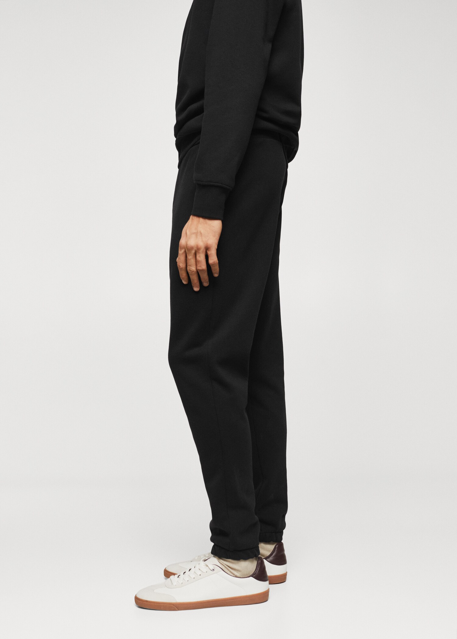Sustainable cotton jogger pants - Details of the article 6