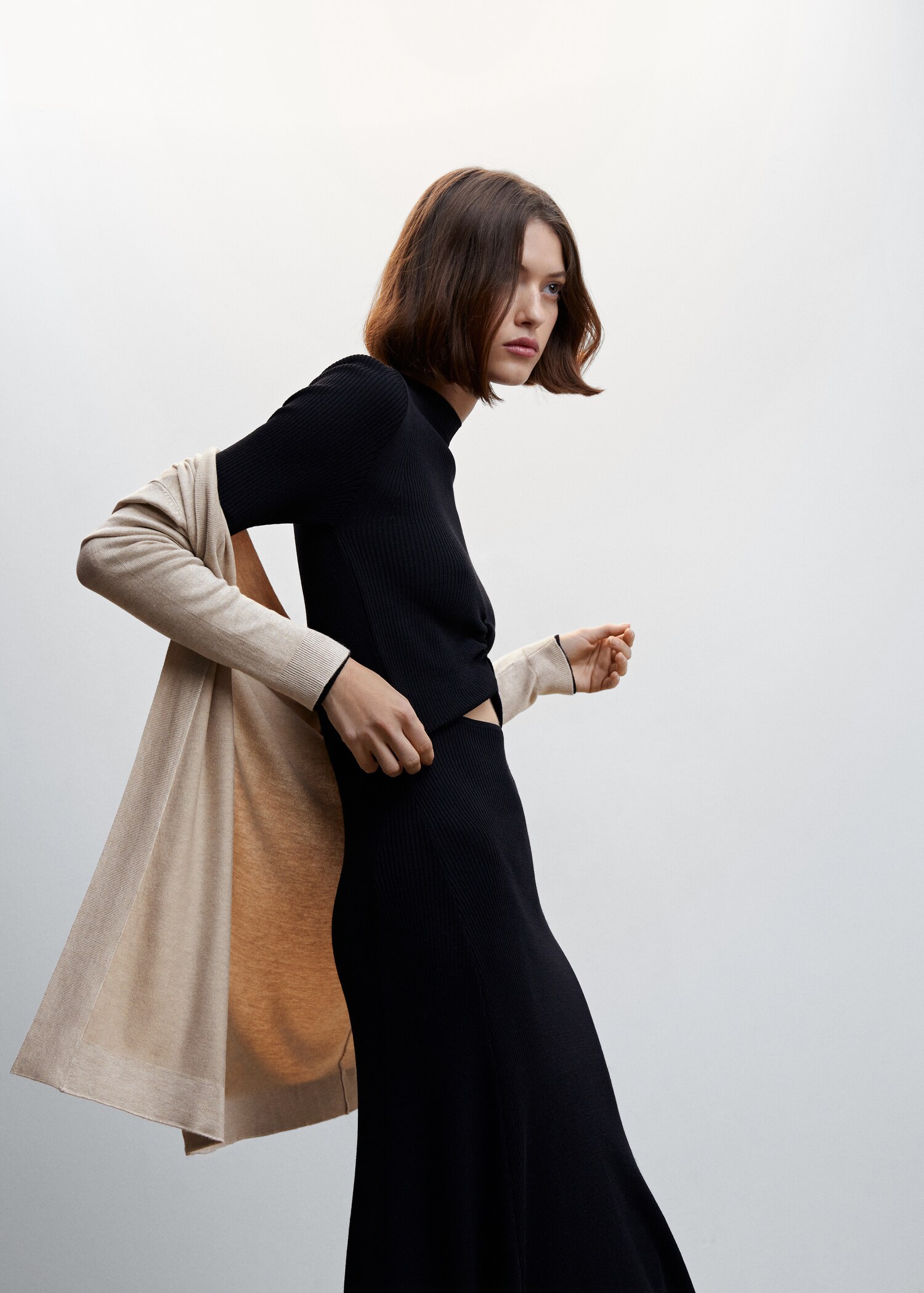 Fine-knit cardigan - Details of the article 2