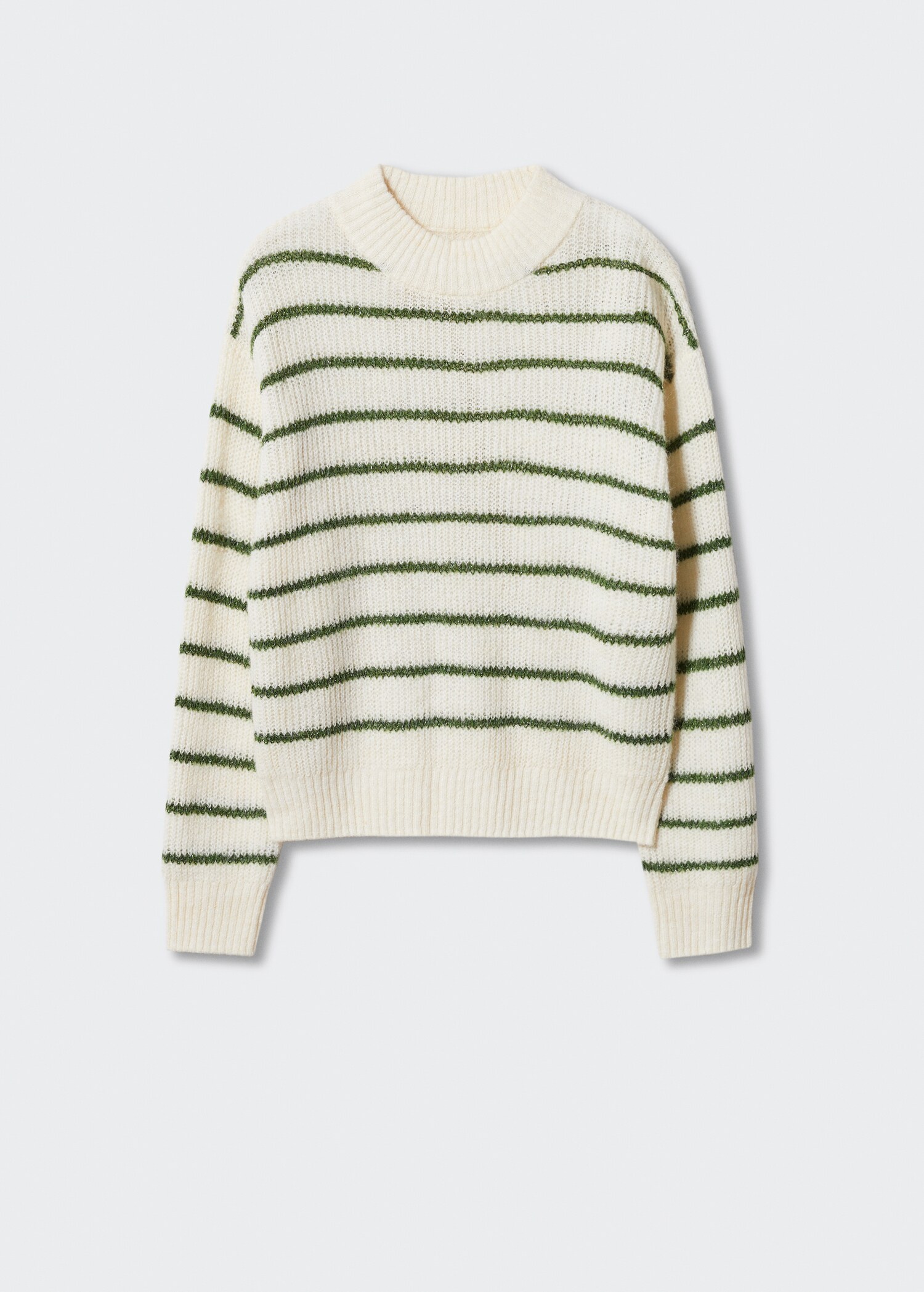 Lurex stripes sweater - Article without model