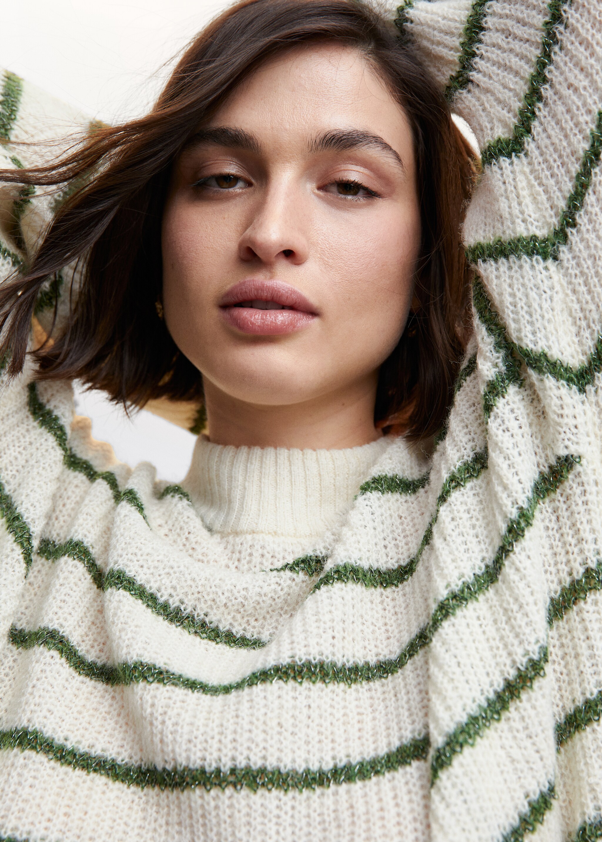 Lurex stripes sweater - Details of the article 4