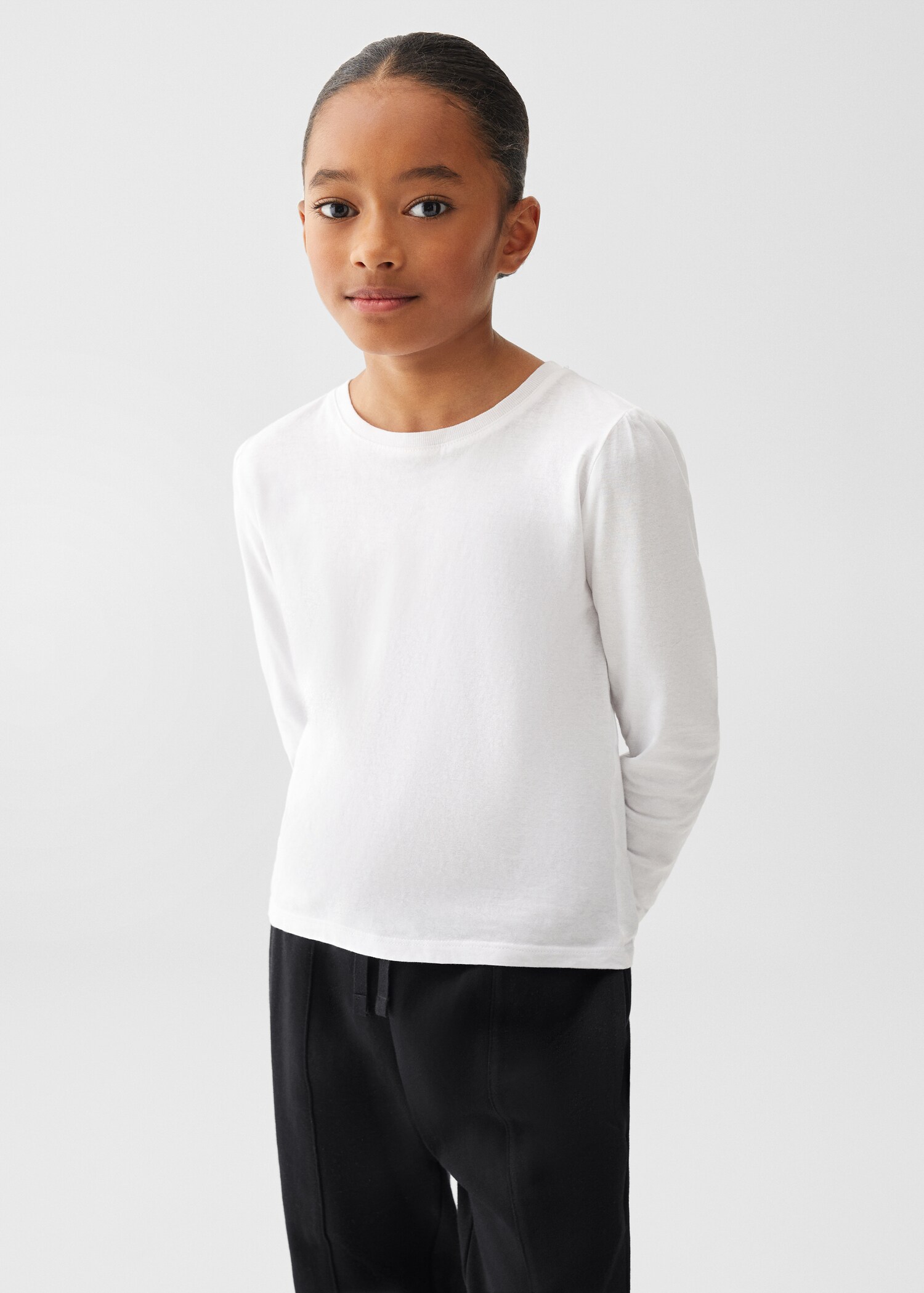 Drawstring jogger trousers - Medium plane