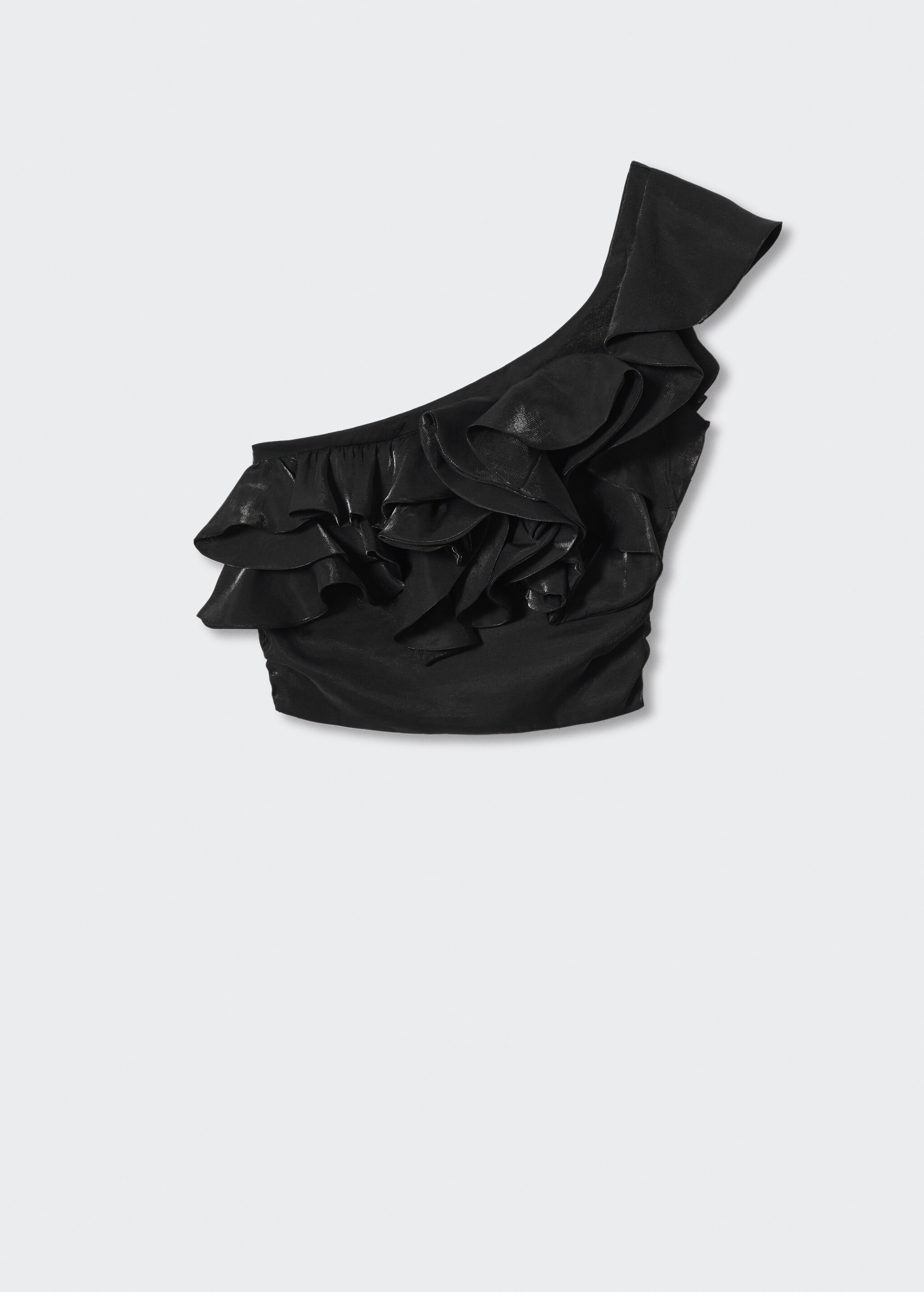 Asymmetric ruffled blouse - Article without model