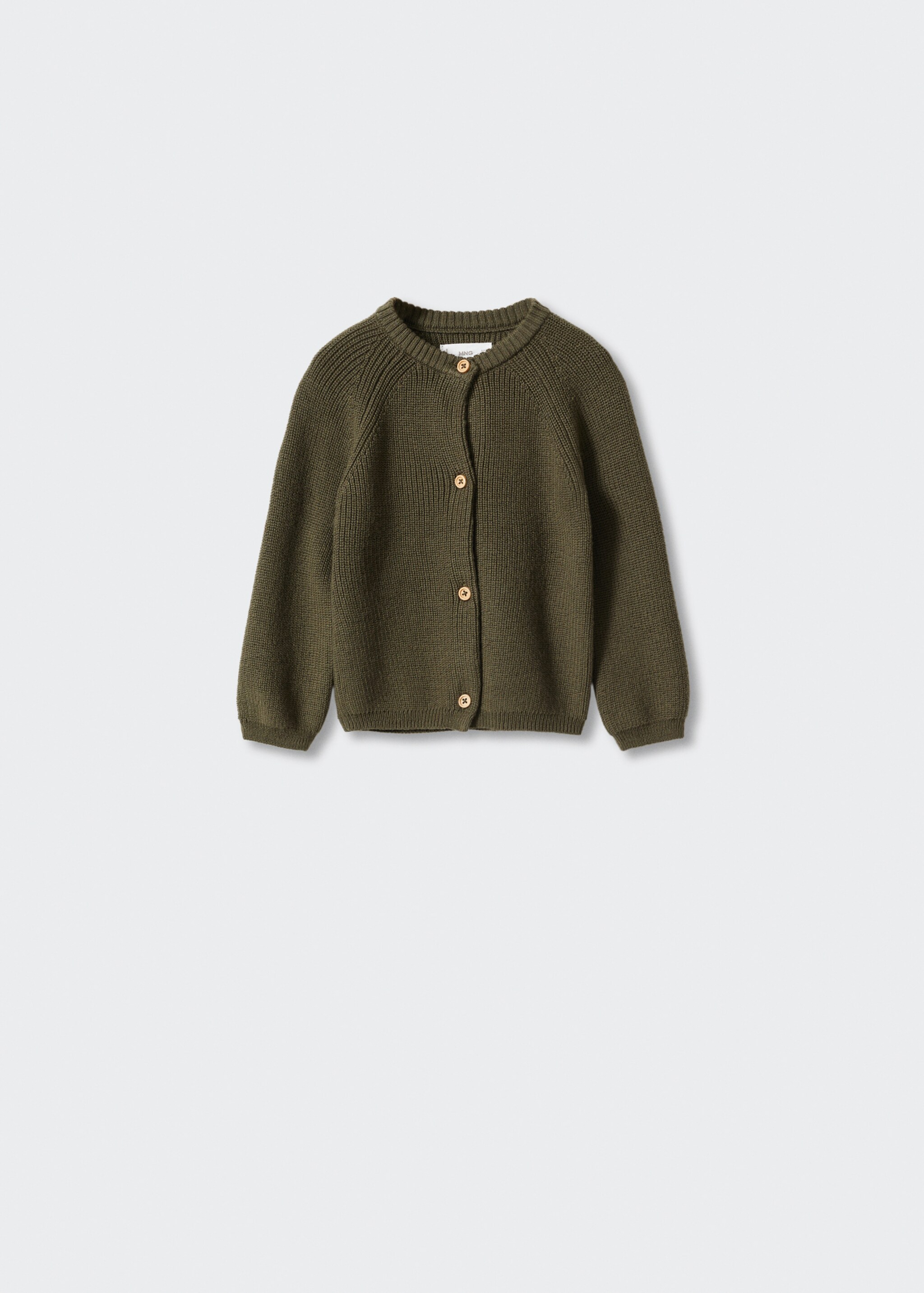 Cardigan de malha com botões - Artigo sem modelo